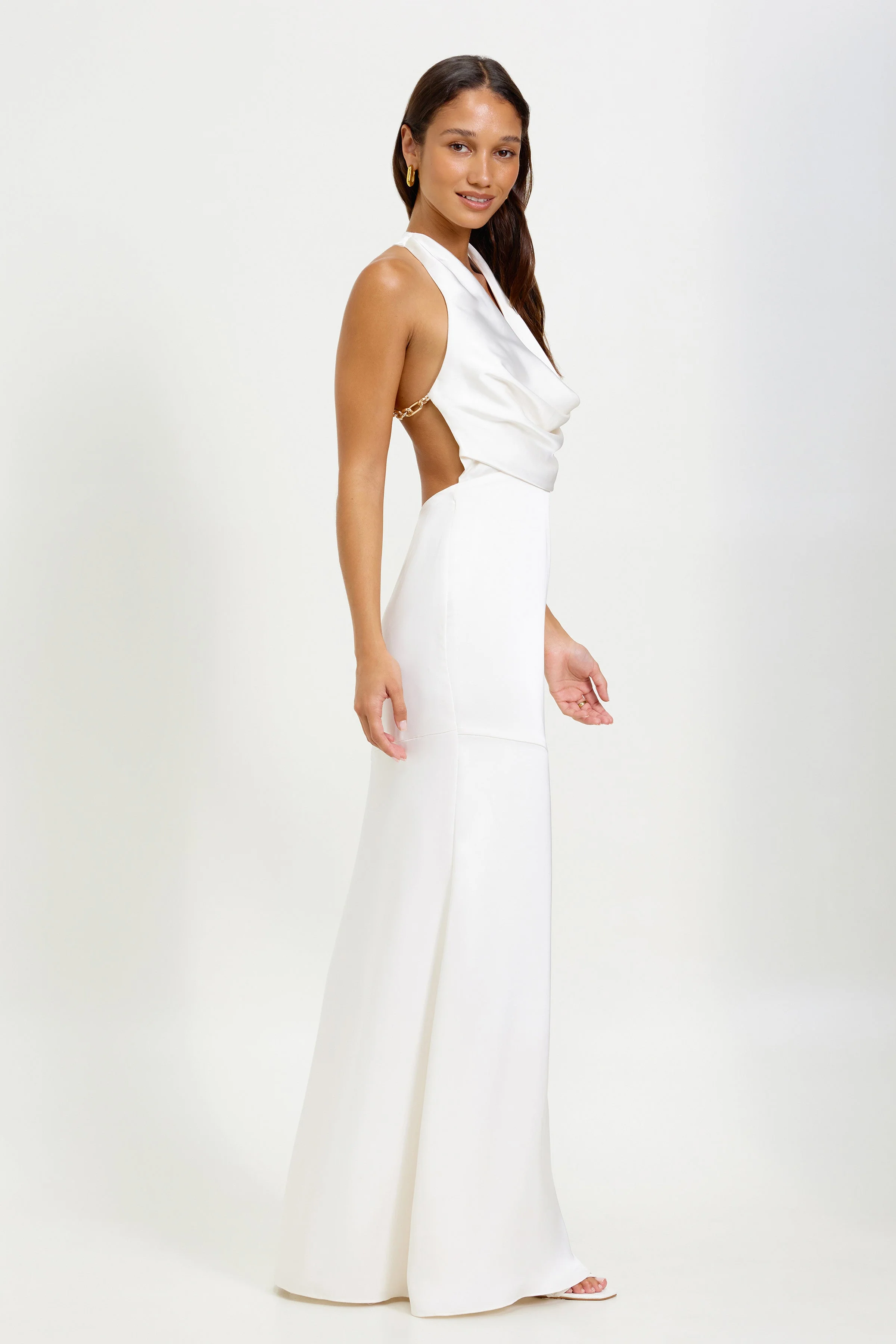 Lexi Silvana Dress - Oyster - Image 3