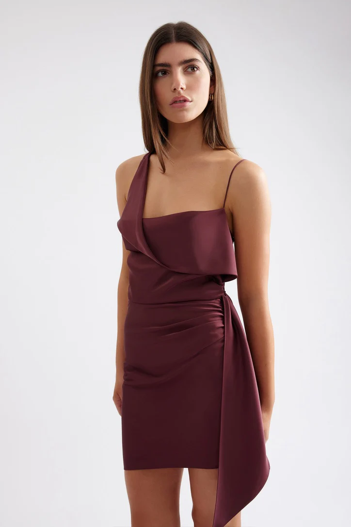 Lexi Sophie Dress - Plum - Image 3