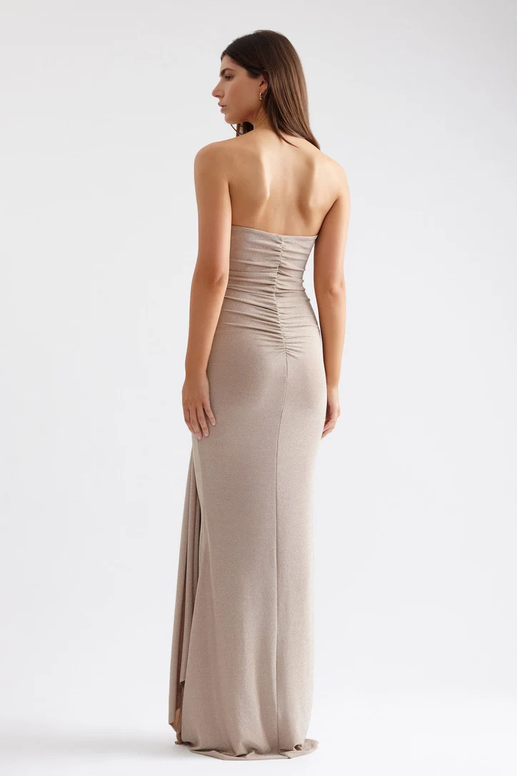 Lexi Tiffany Dress - Champagne - Image 5