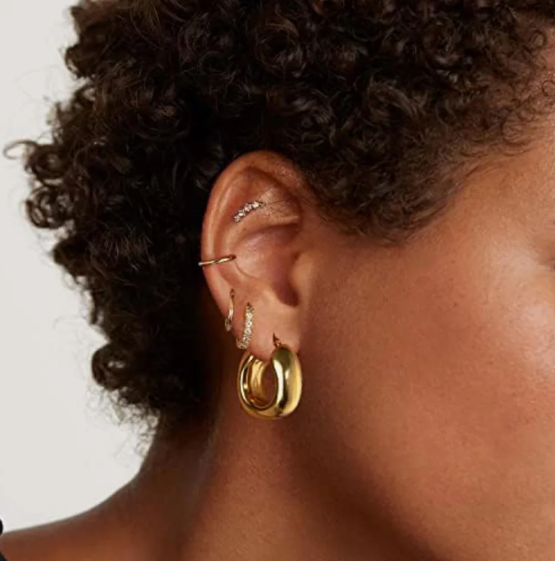 Love Her Charlotte Earrings - Gold - Image 4