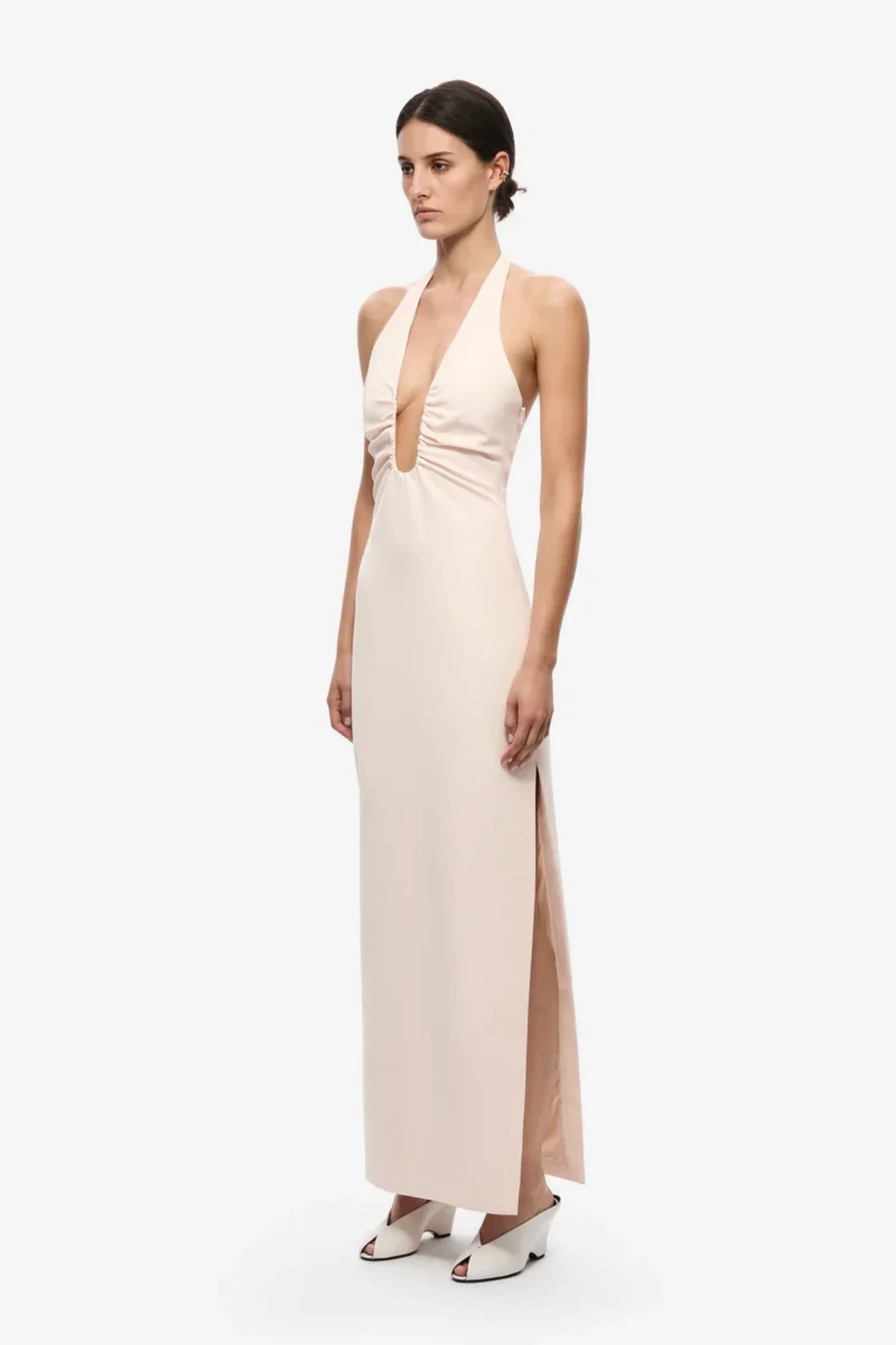 Misha Lusi Crepe Dress- Pink - Image 2