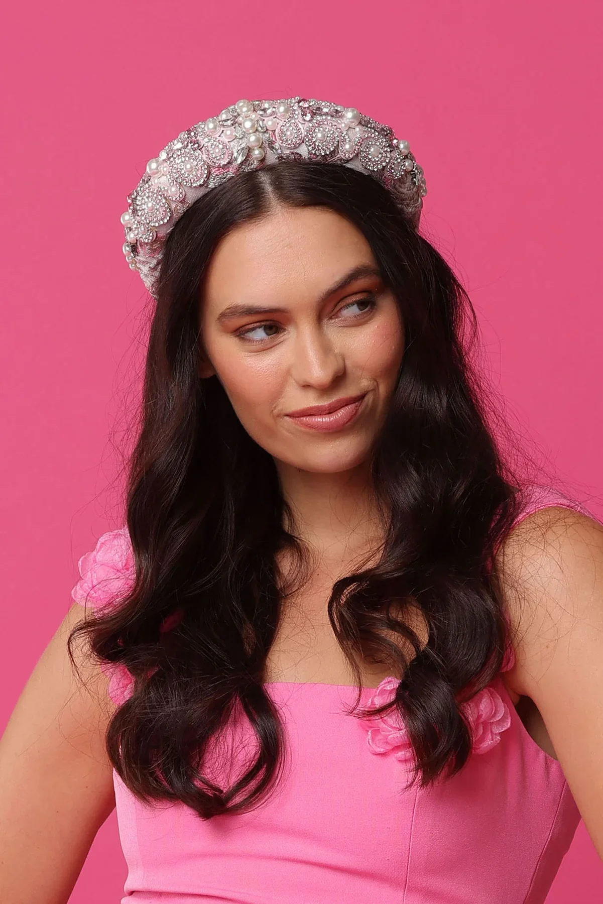 Morgan & Taylor Anna Headband - Pink - Image 2