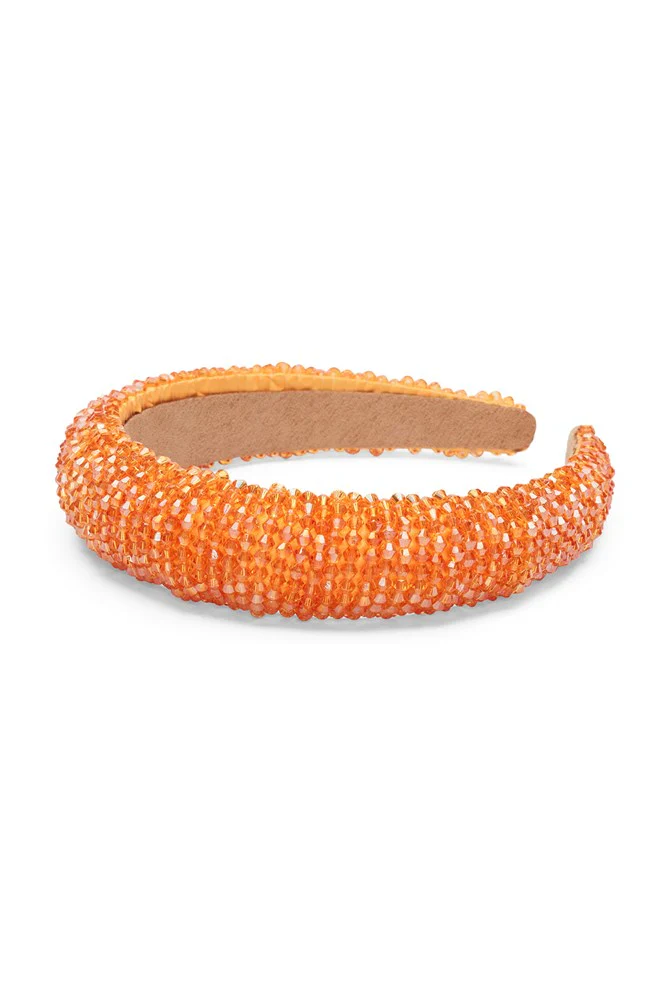 Morgan & Taylor Harlow Headband - Orange - Image 3