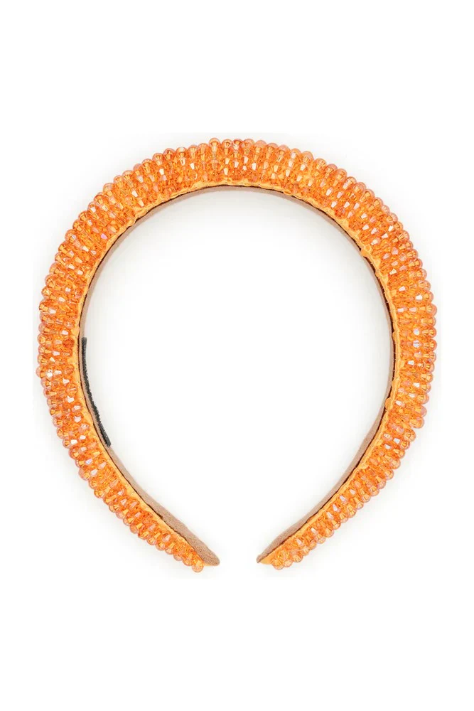 Morgan & Taylor Harlow Headband - Orange - Image 4