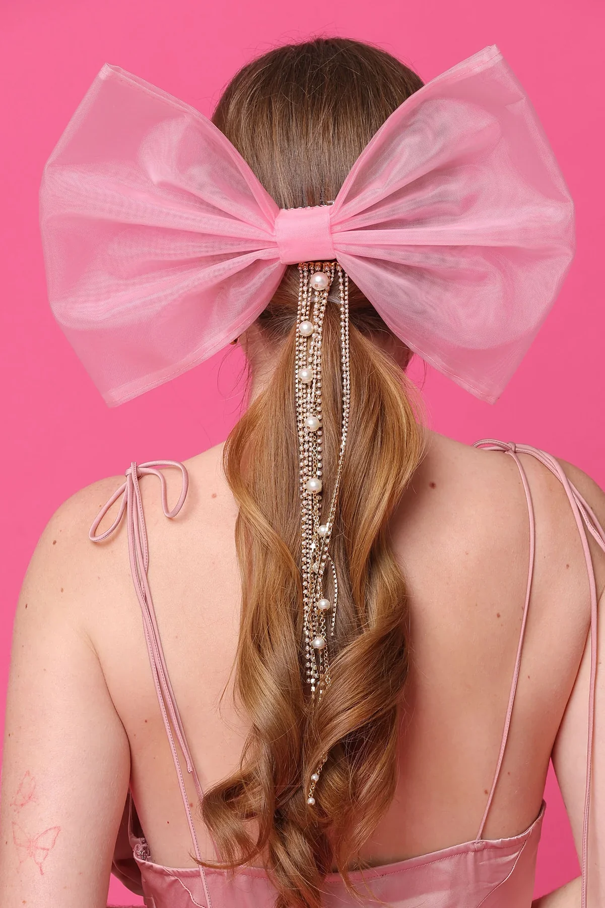 Morgan & Taylor Kinsleigh Bow - Pink - Image 3