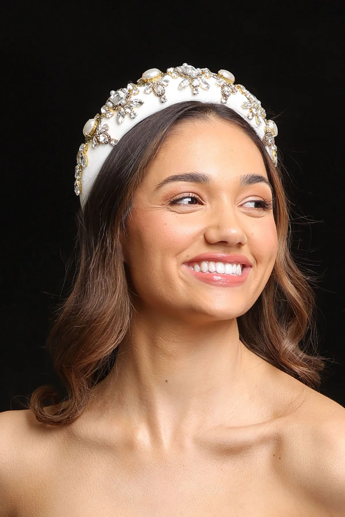 Morgan & Taylor Ophelia Headband - White - Image 4