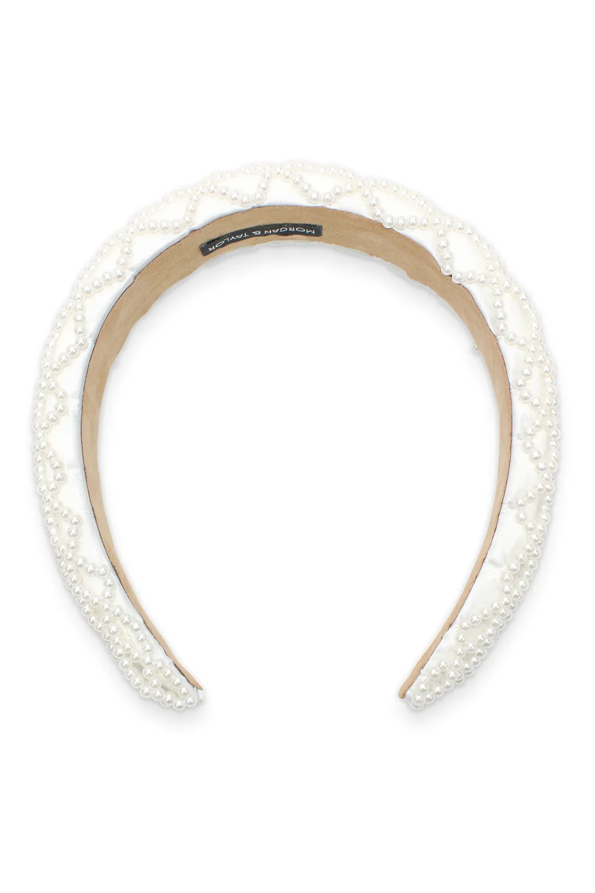 Morgan & Taylor Valencia Headband - White - Image 4