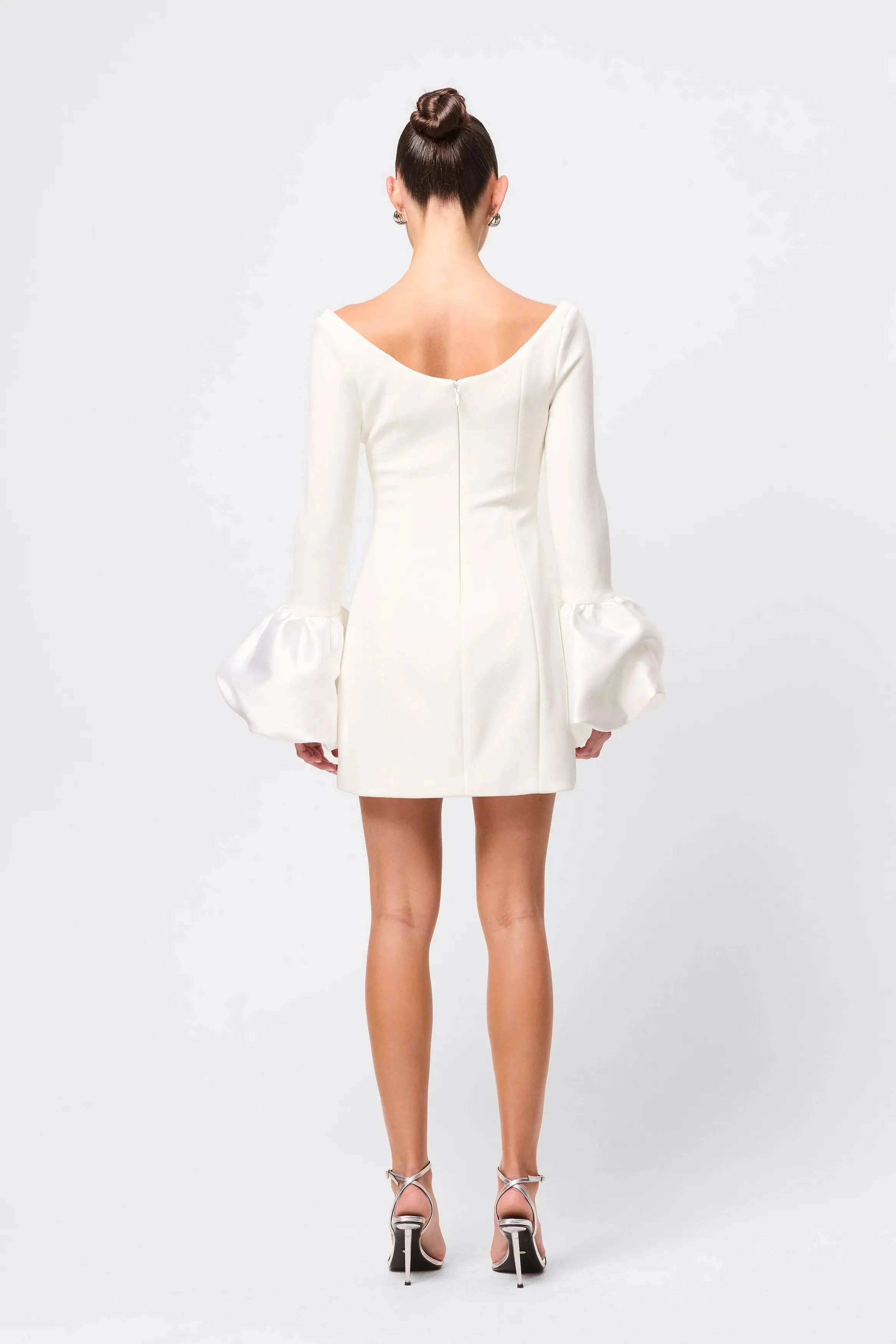 Mossman On My Mind Mini Dress - White - Image 4