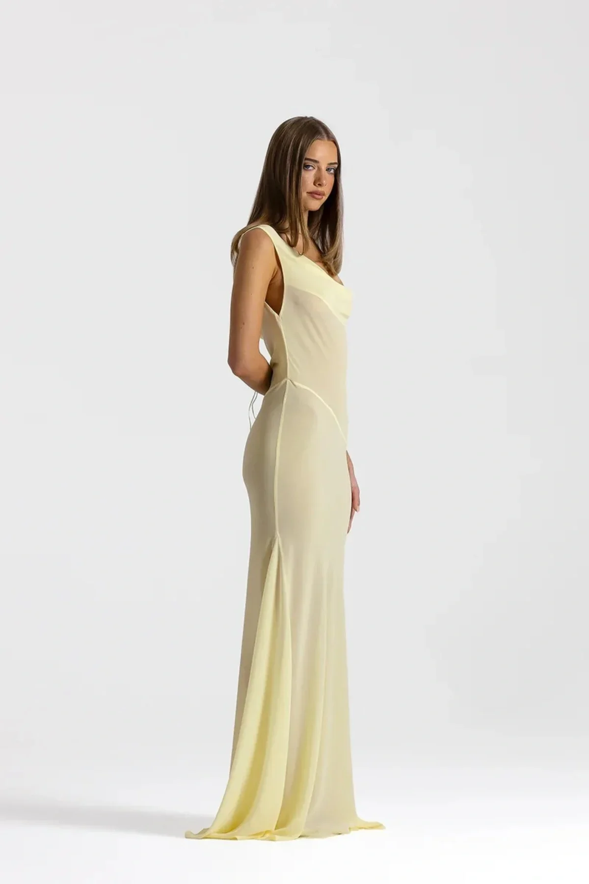 Natalie Rolt Anita Maxi Dress - Butter - Image 3