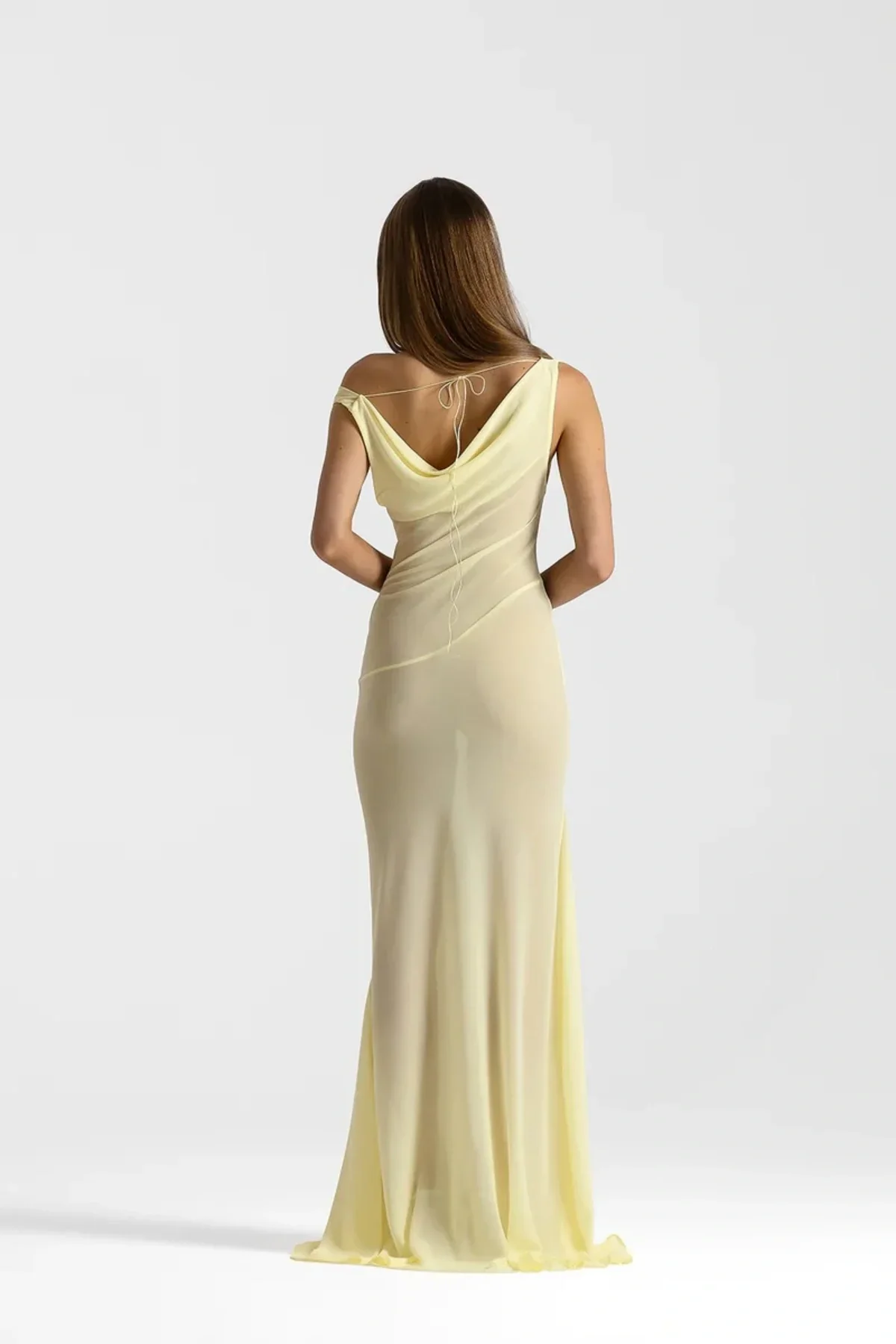 Natalie Rolt Anita Maxi Dress - Butter - Image 4