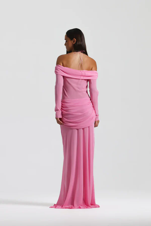 Natalie Rolt Emily Gown - Candy Pink - Image 4