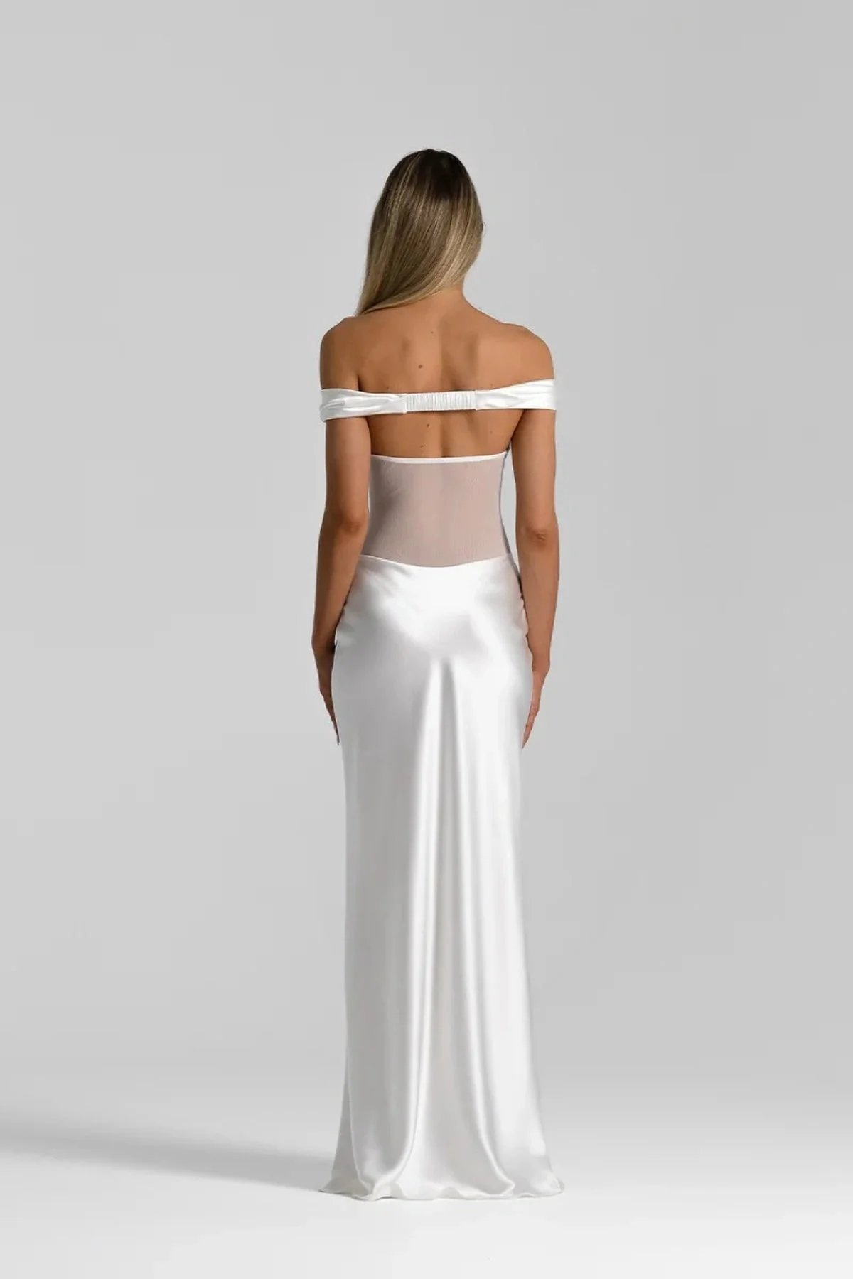 Natalie Rolt Gwyneth Gown - White - Image 3