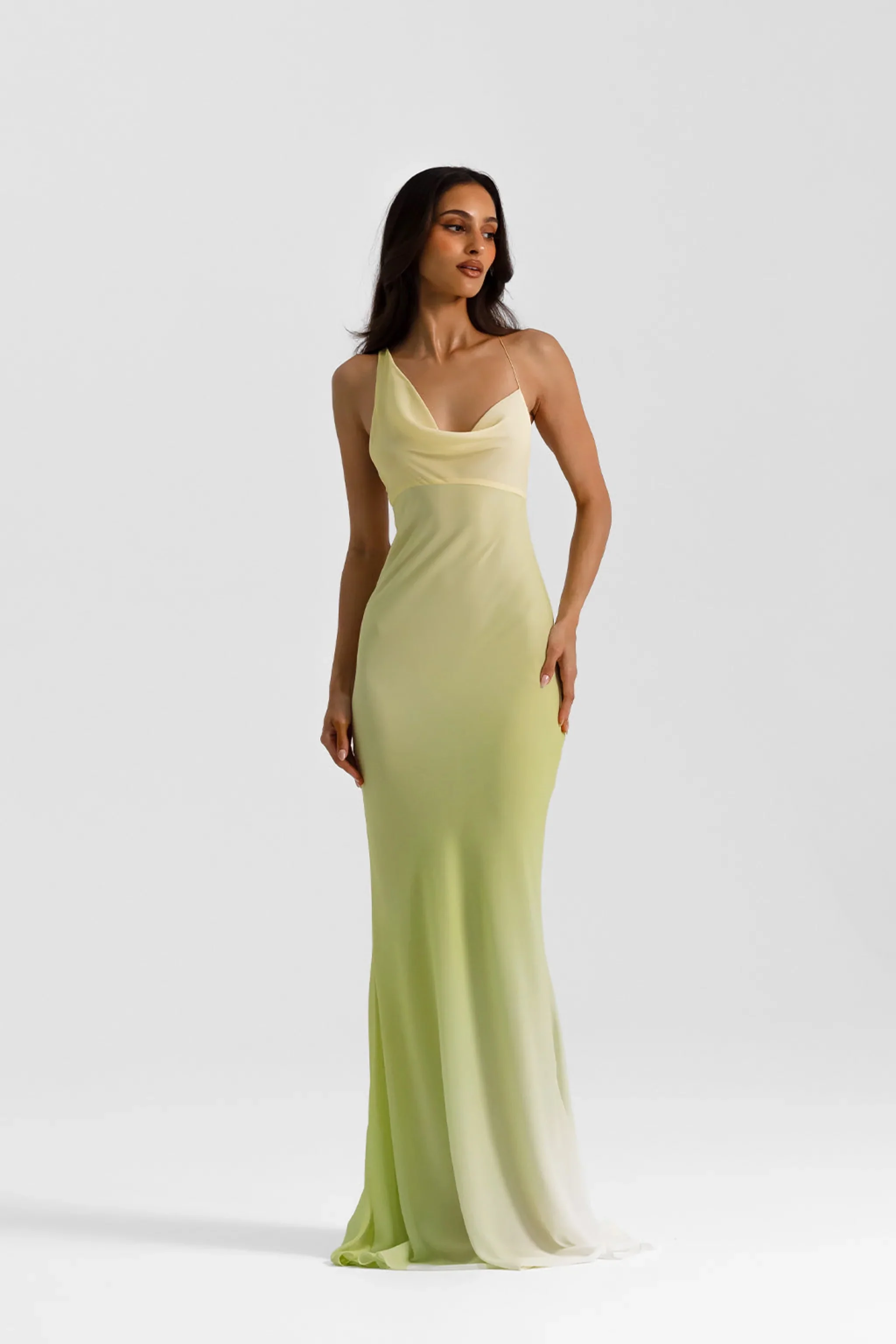 Natalie Rolt Hallie Gown - Citrus - Image 4