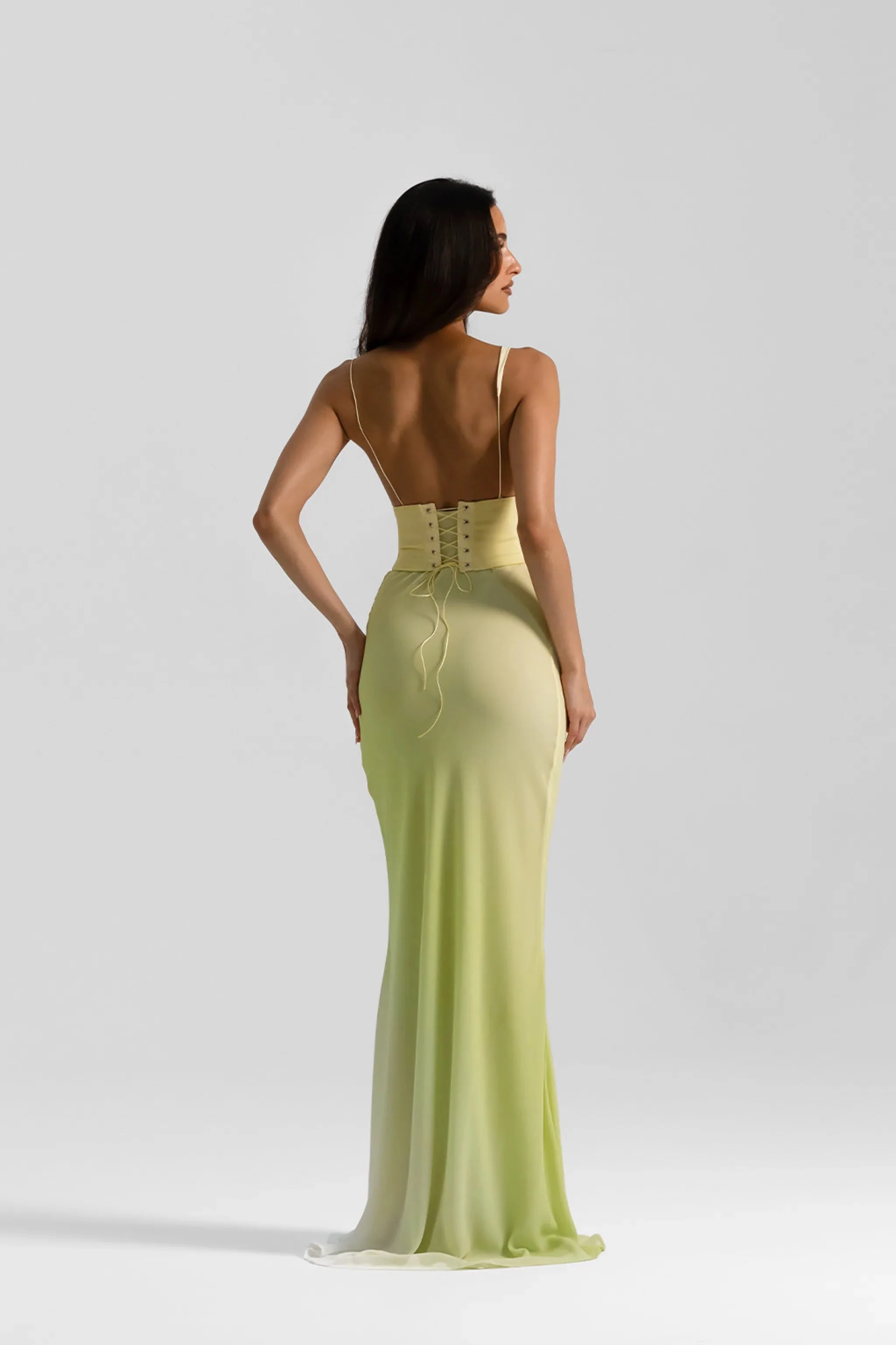 Natalie Rolt Hallie Gown - Citrus - Image 5