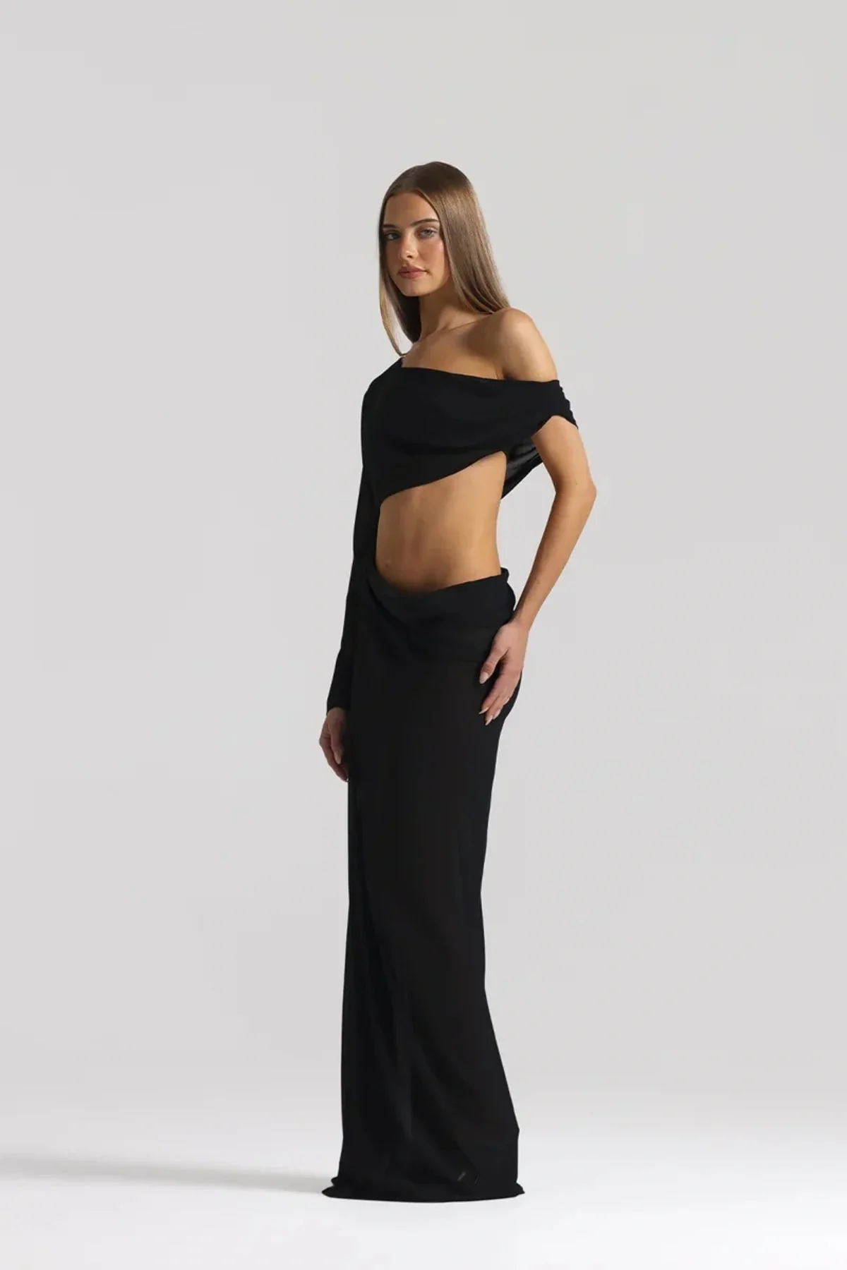 Natalie Rolt Imogen Maxi Dress - Black - Image 3