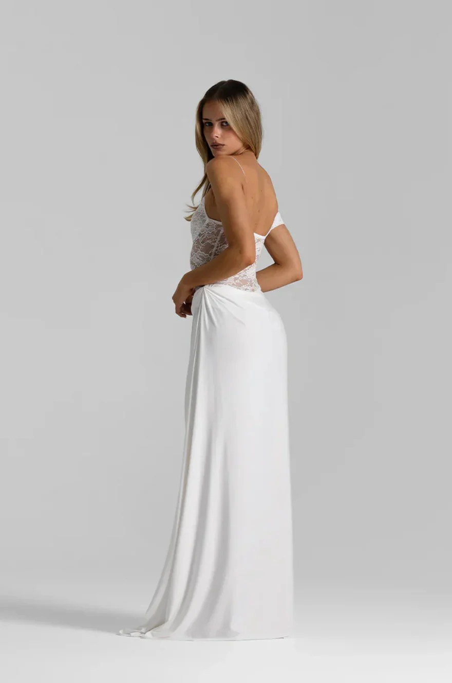 Natalie Rolt Sloane Dress - White - Image 3