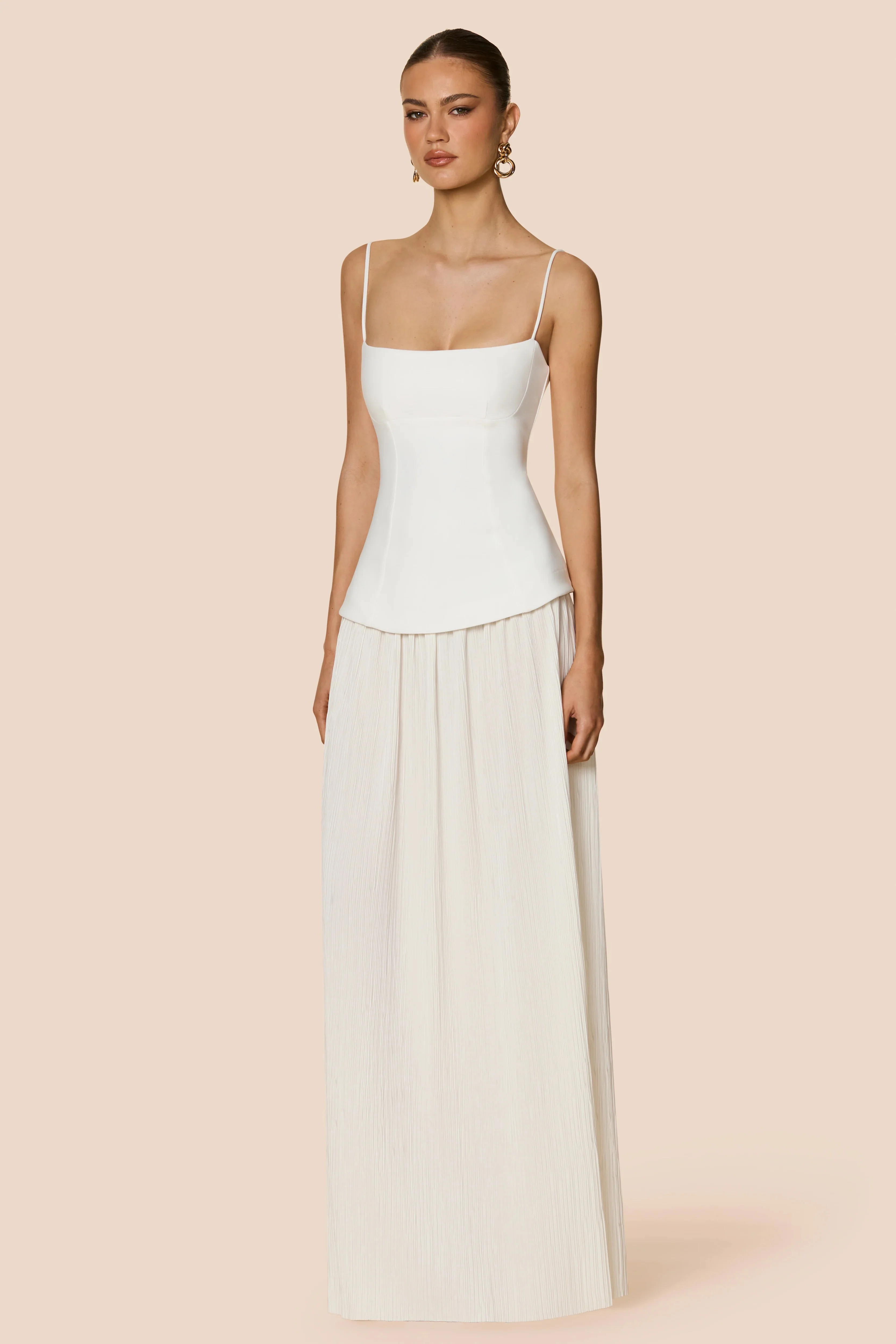 Nookie Darling Maxi Dress - Ivory - Image 2