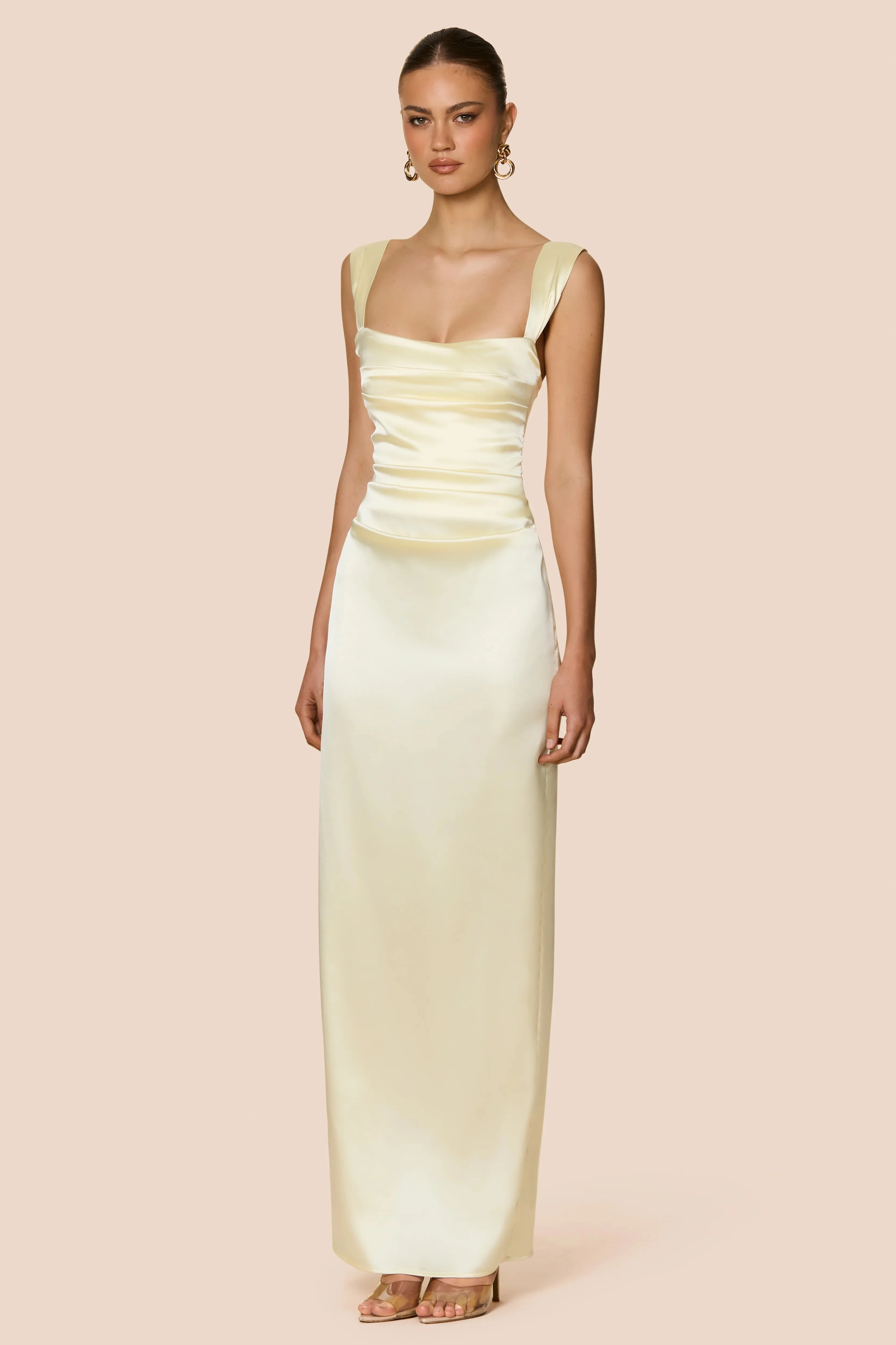 Nookie Dream Gown - Lemon - Image 2