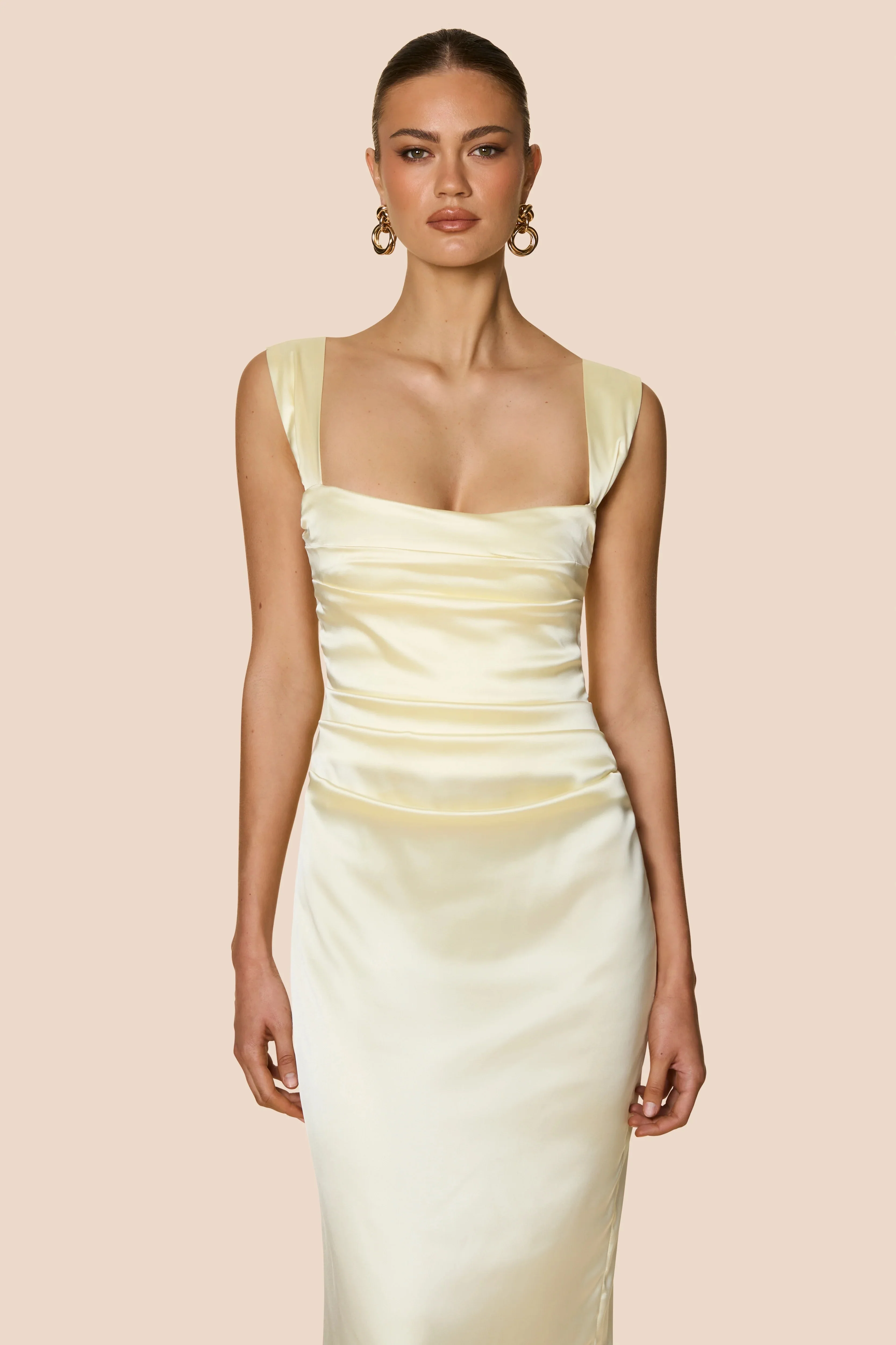 Nookie Dream Gown - Lemon - Image 3
