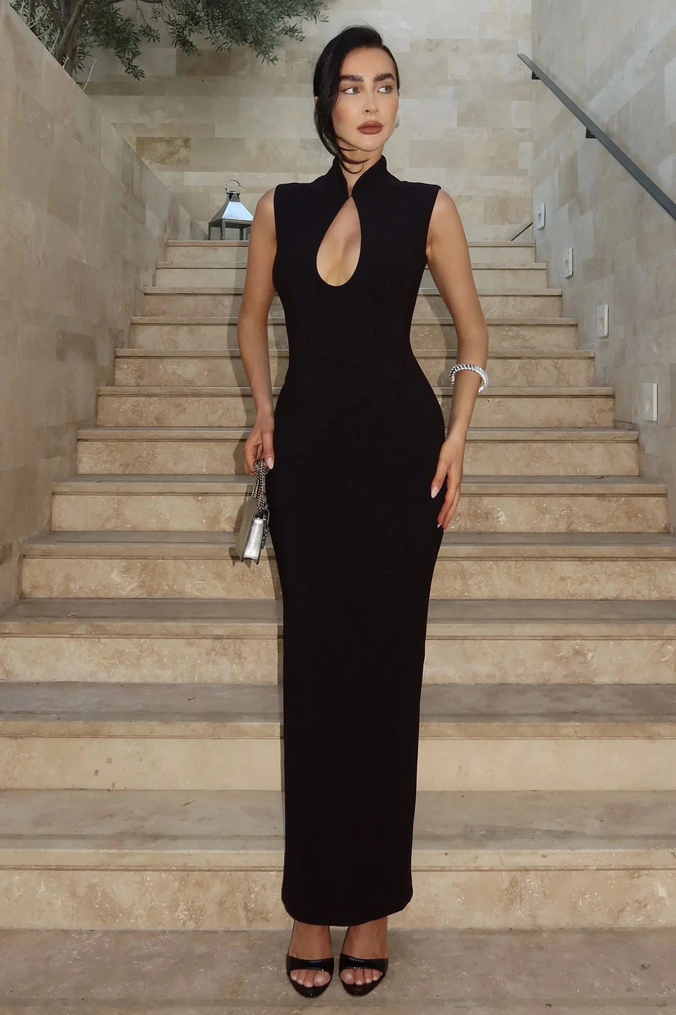 Nookie Gia Maxi Dress - Black - Image 3