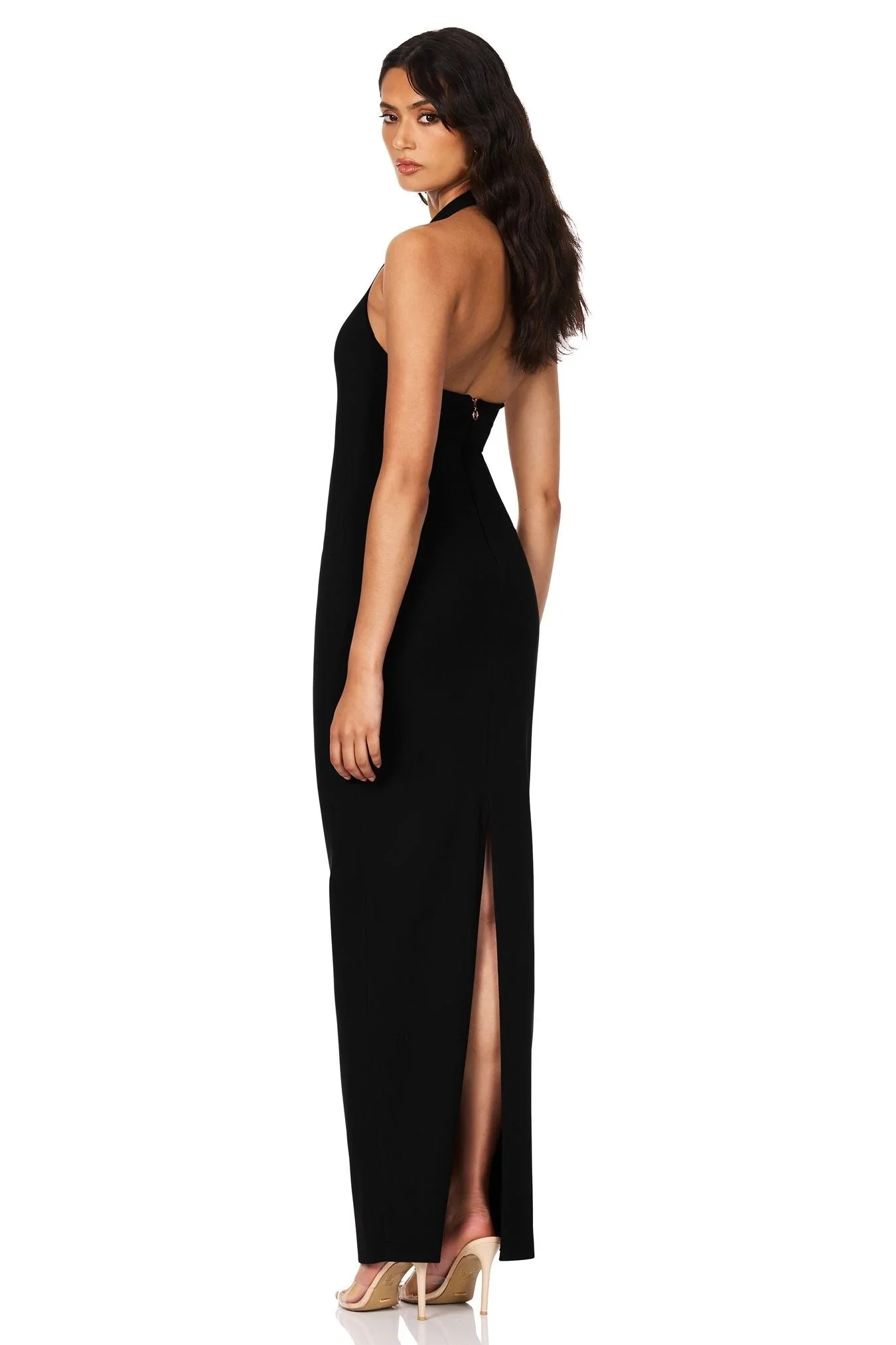 Nookie Natalia Halter Maxi Dress - Black - Image 3