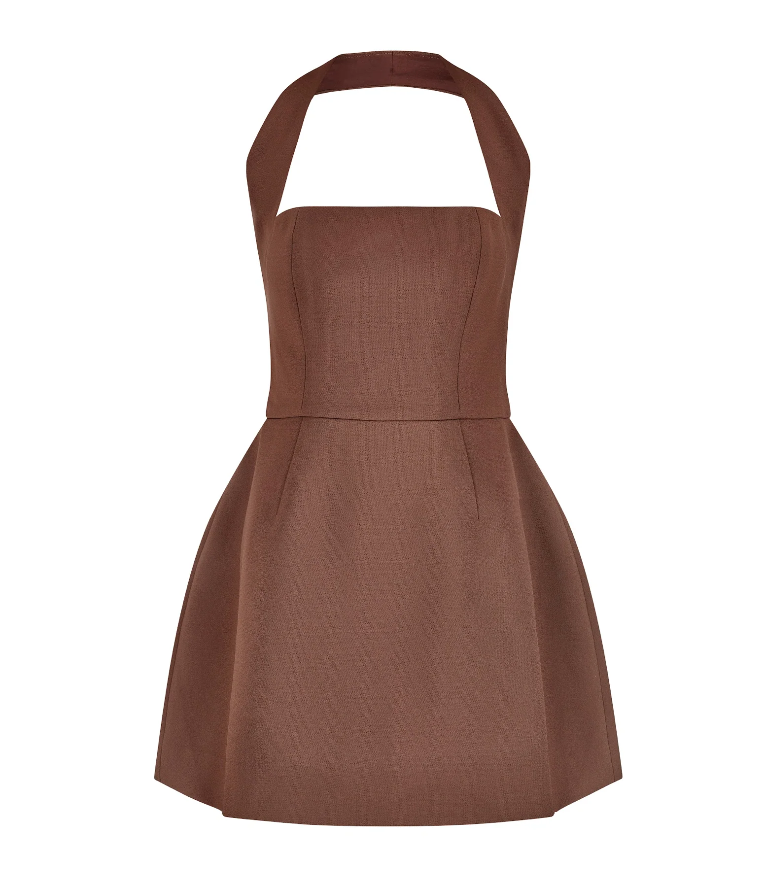 Odd Muse The Ultimate Muse Structured Mini Dress - Chocolate - Image 7