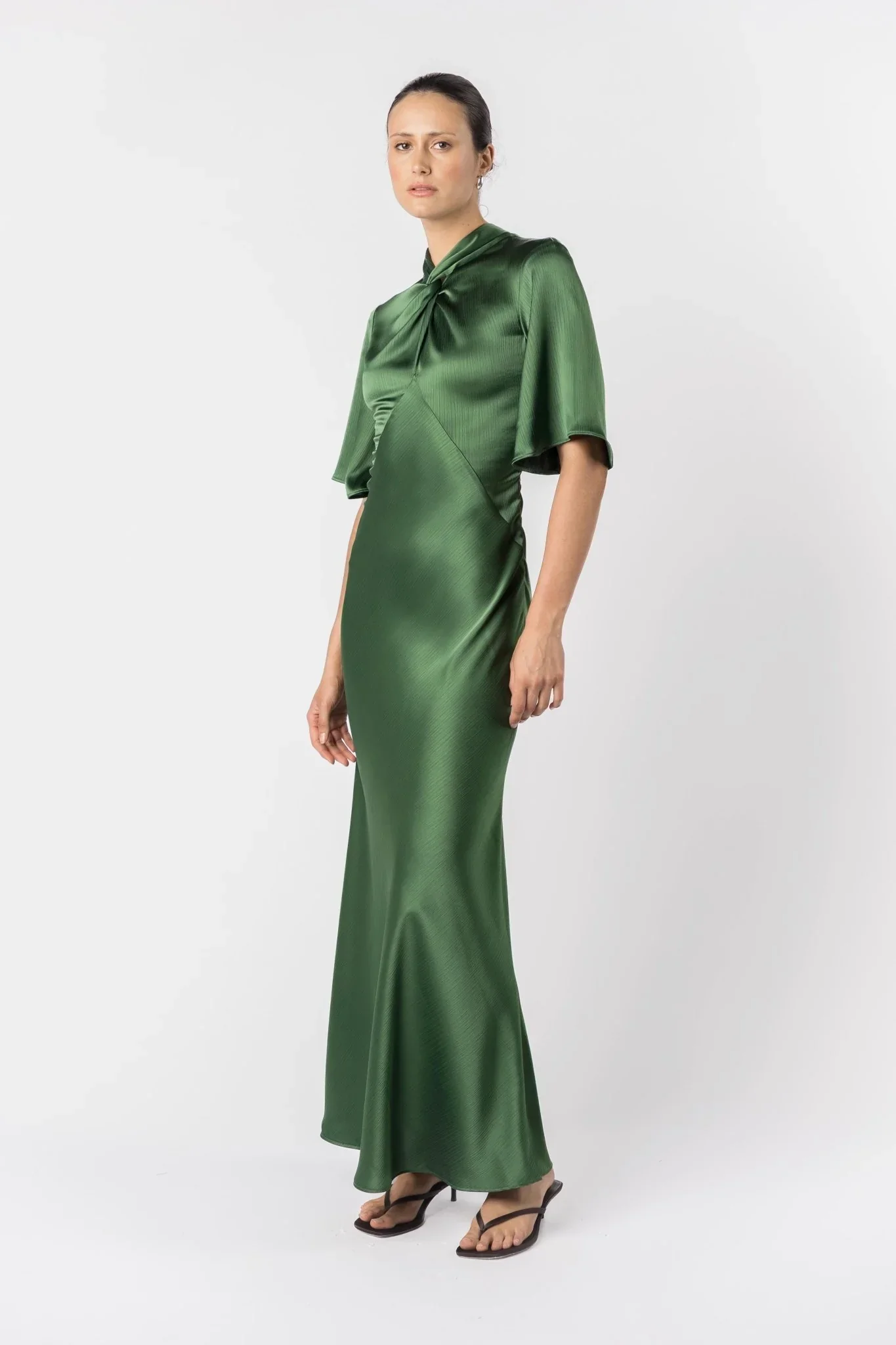 One Fell Swoop Claret Dress - Matilda - Image 4