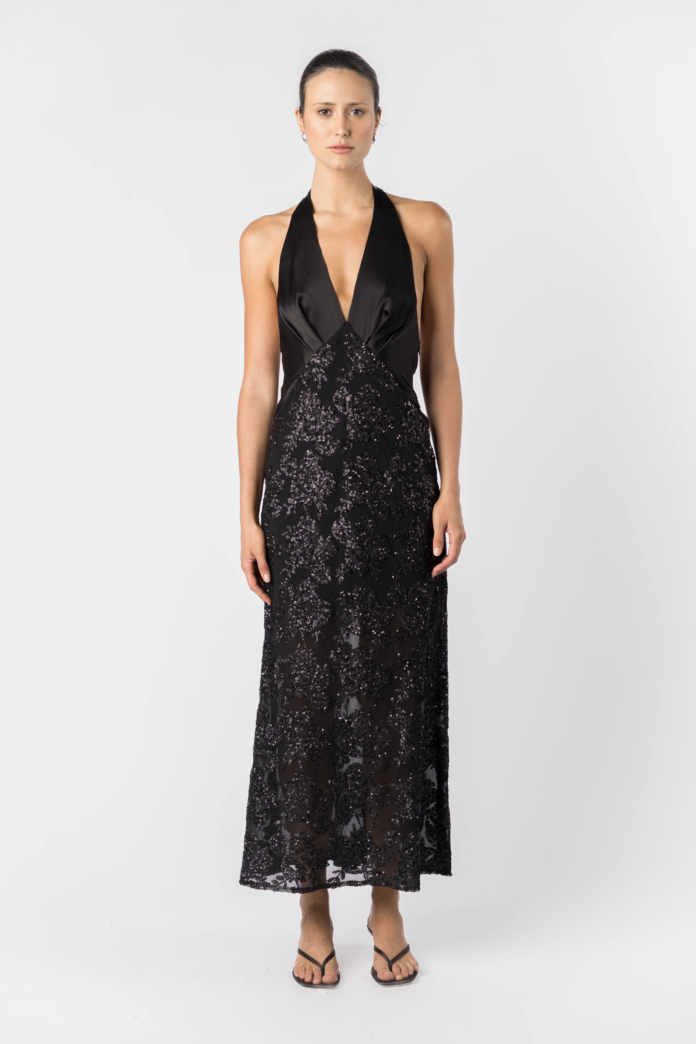 One Fell Swoop Cloe Dress - Noir Éclat