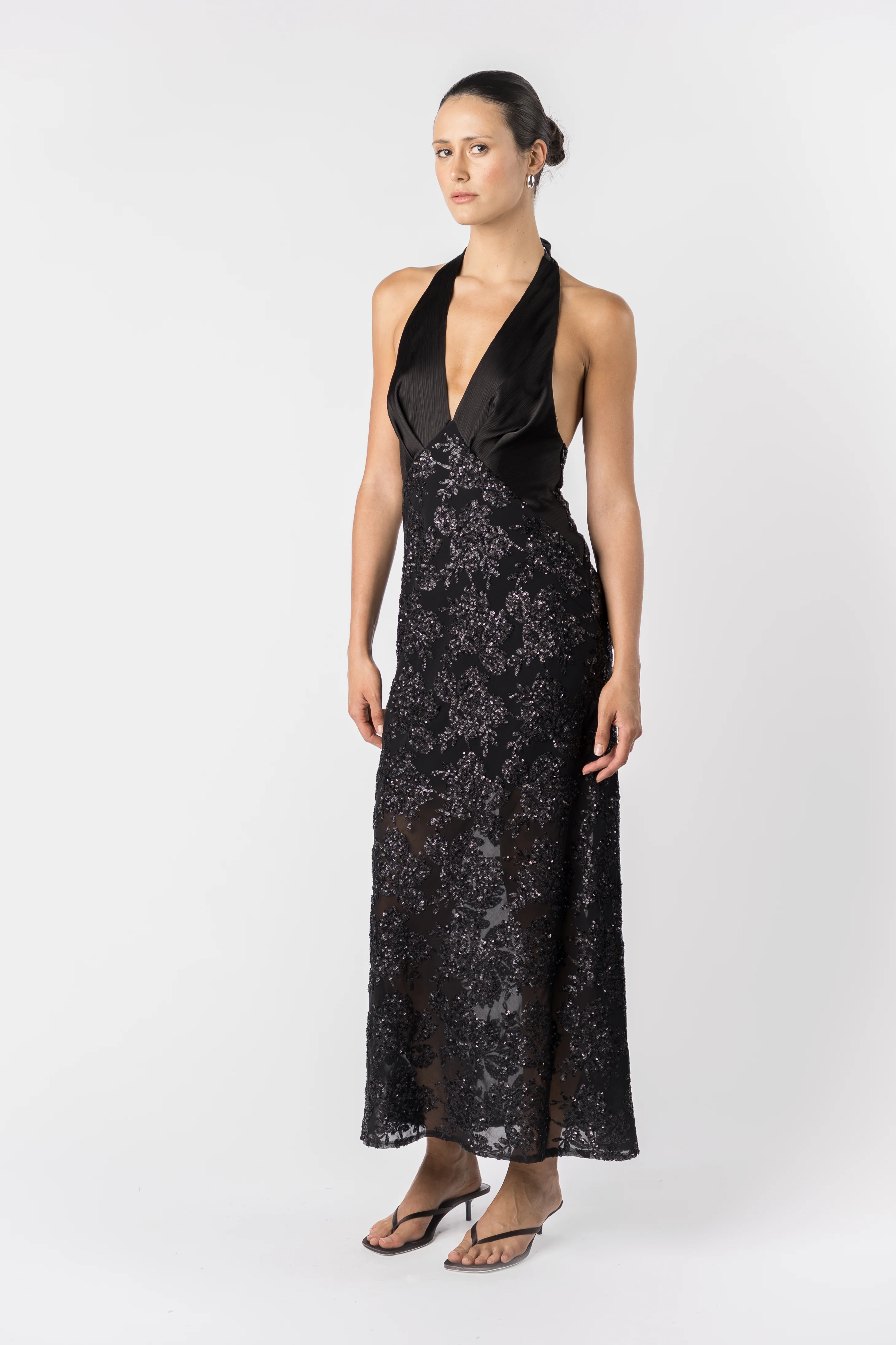 One Fell Swoop Cloe Dress - Noir Éclat - Image 3