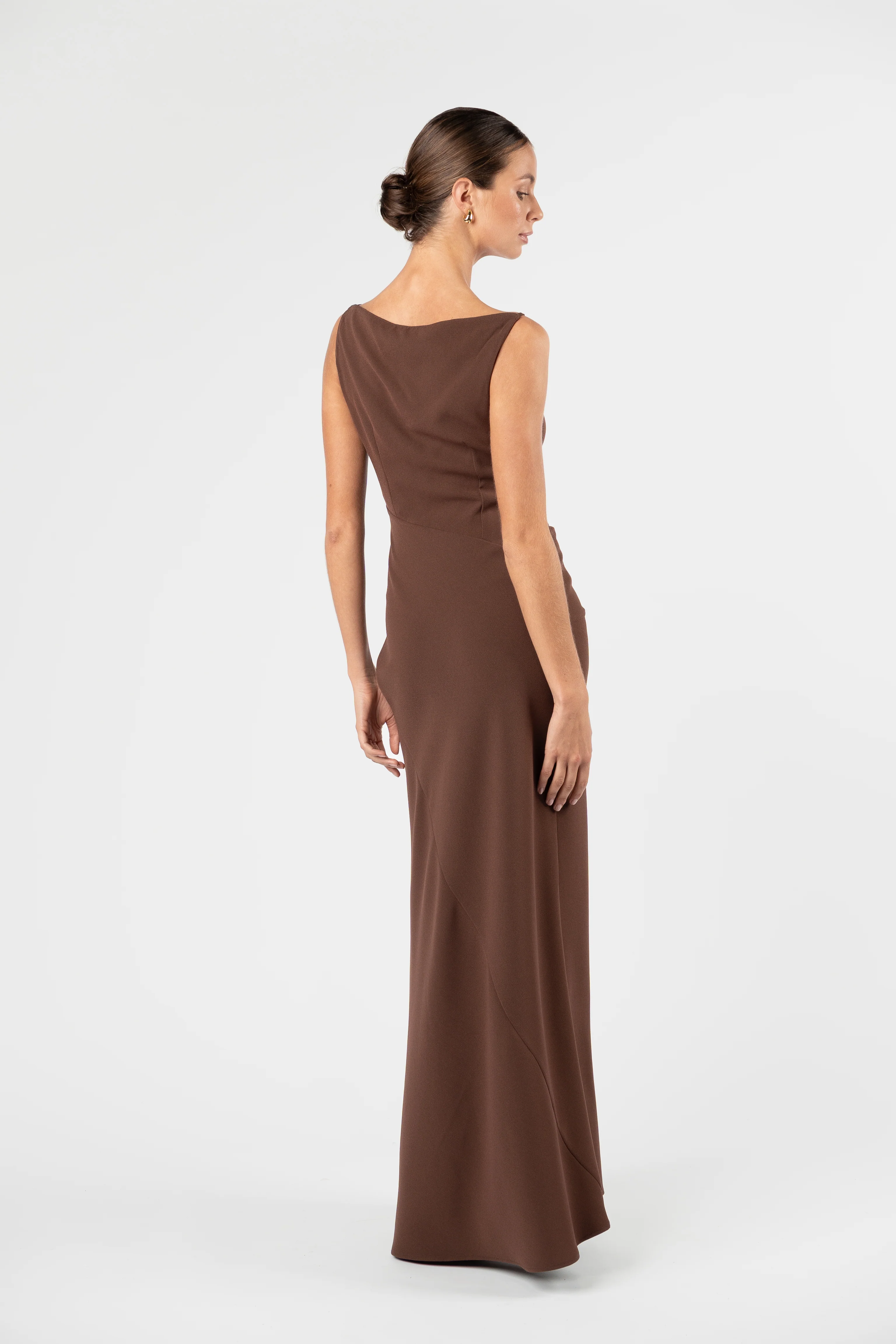 One Fell Swoop Dégagé Maxi Dress - Moccona - Image 12