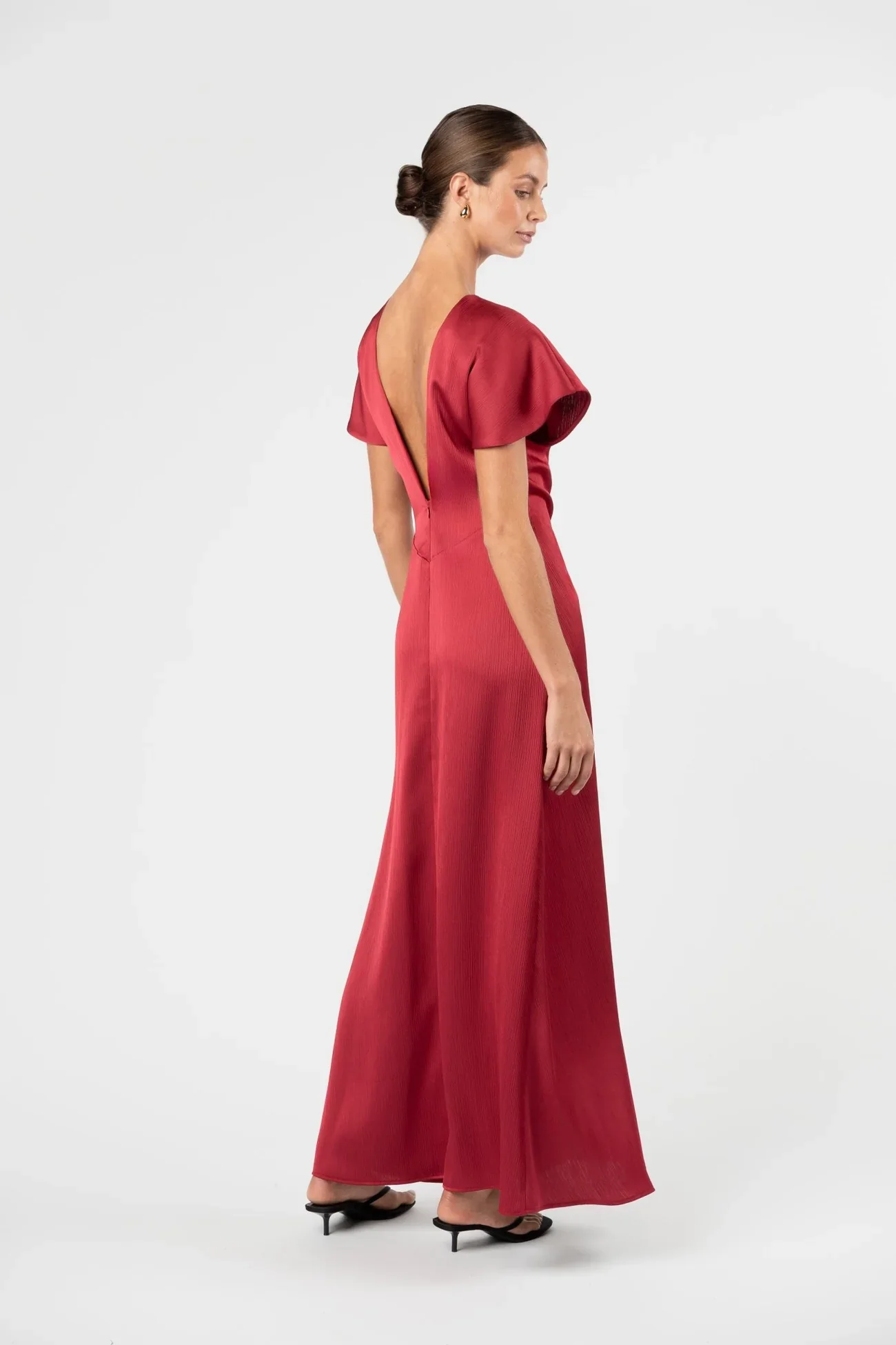 One Fell Swoop Kiera Maxi Dress - Venetian Red - Image 4