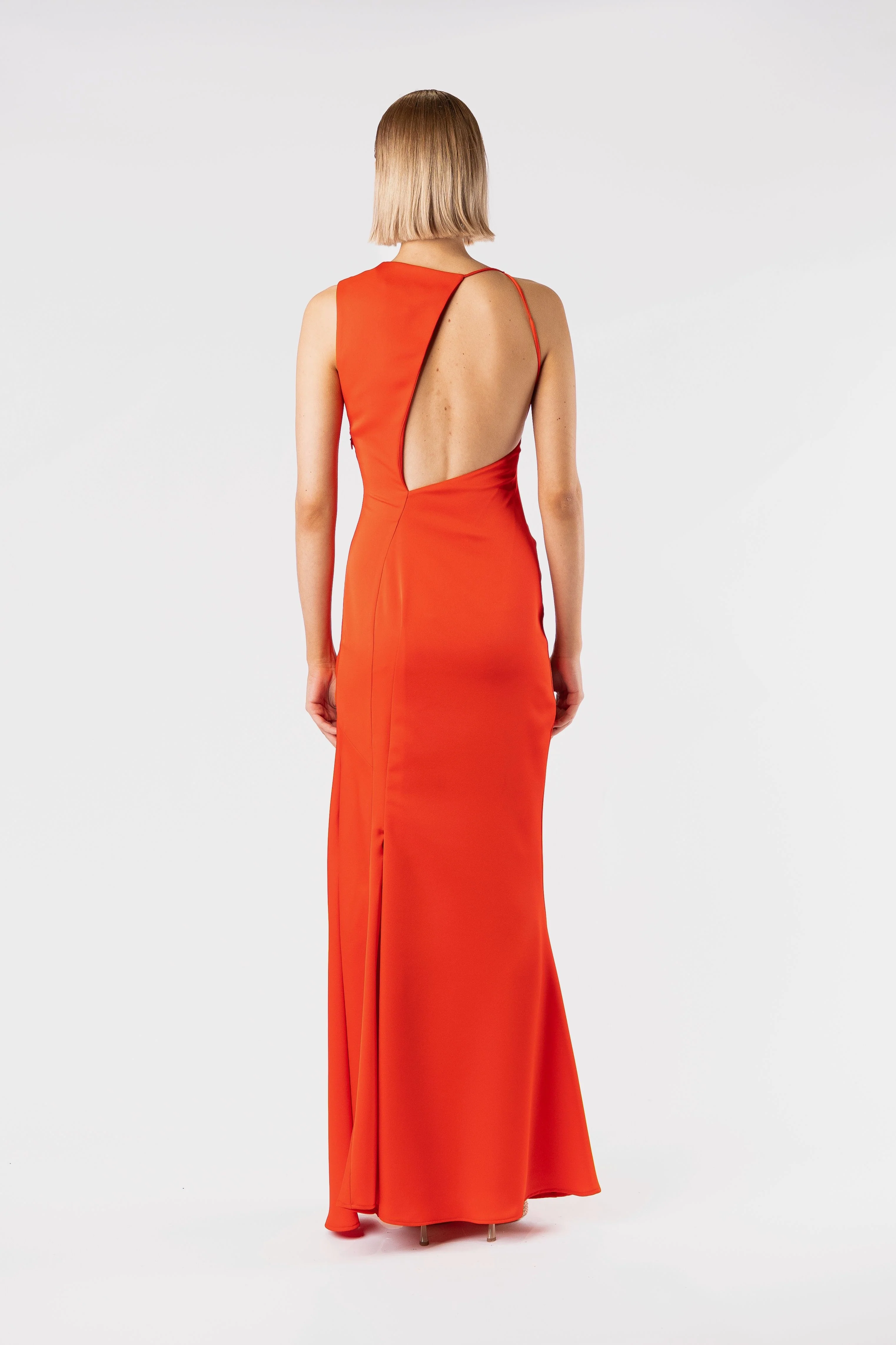 One Fell Swoop Kota Maxi Dress - Pimento - Image 8