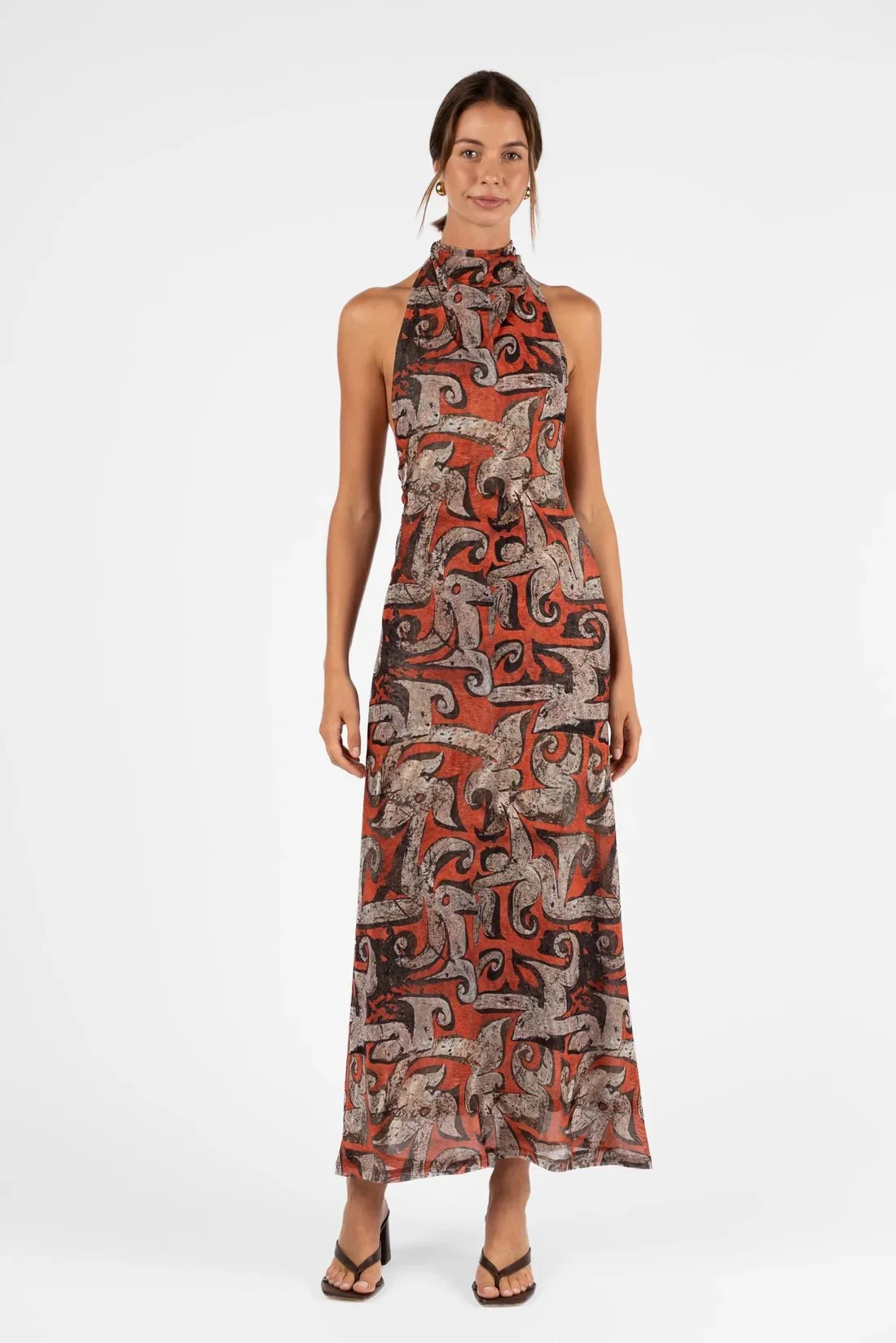 One Fell Swoop Kristina Contour Dress - Rage Mesh - Image 2