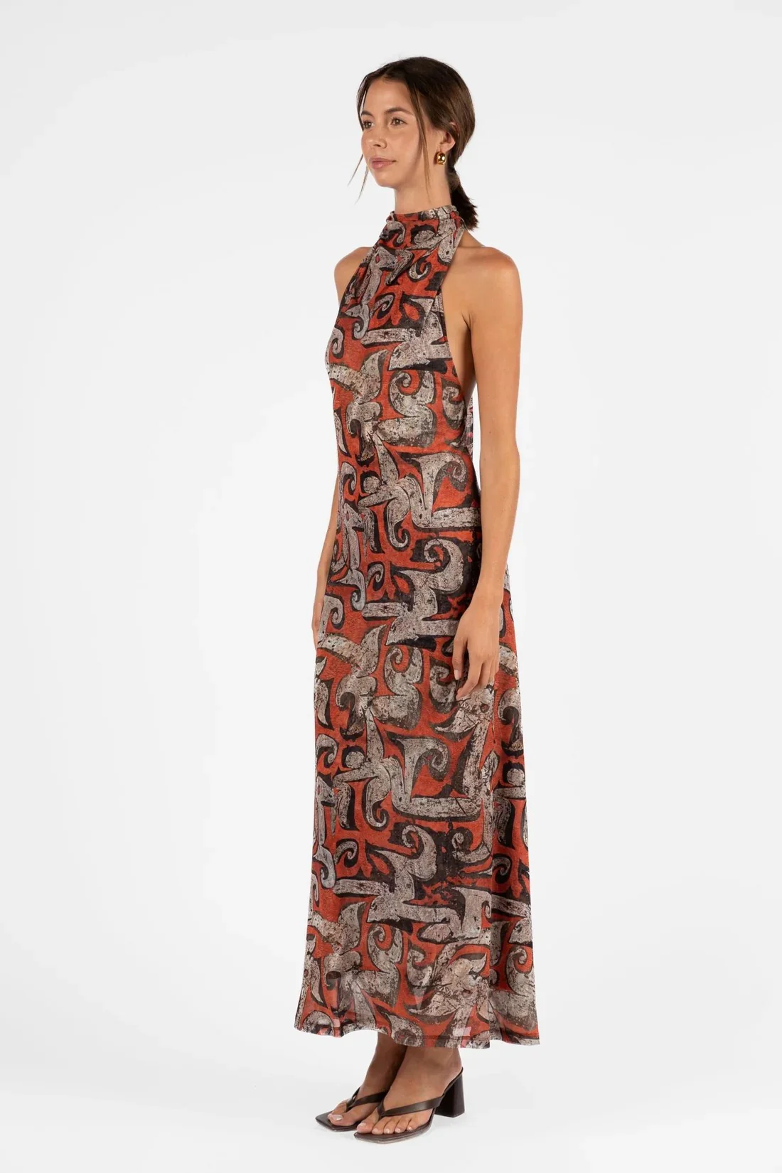 One Fell Swoop Kristina Contour Dress - Rage Mesh - Image 4