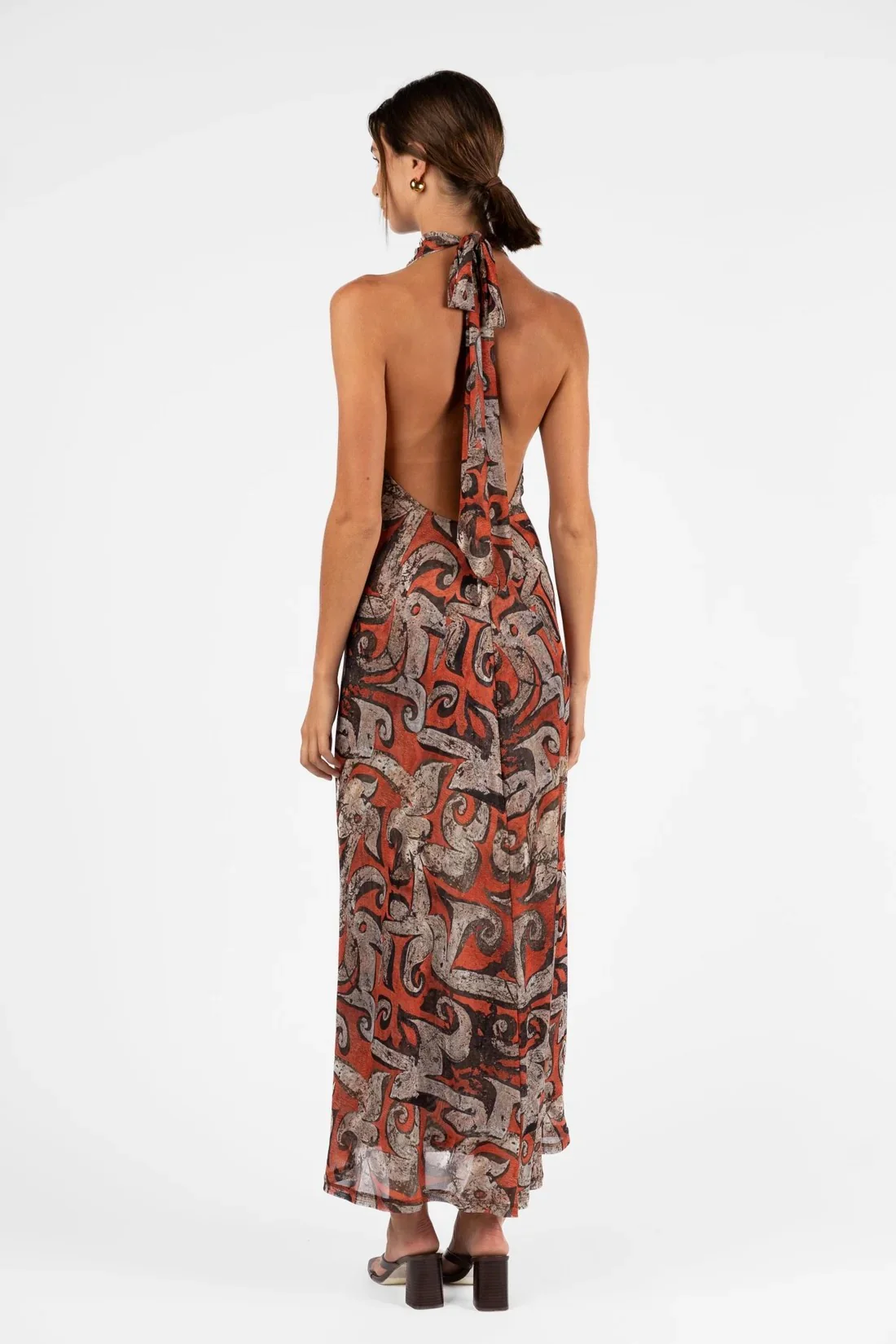 One Fell Swoop Kristina Contour Dress - Rage Mesh - Image 5