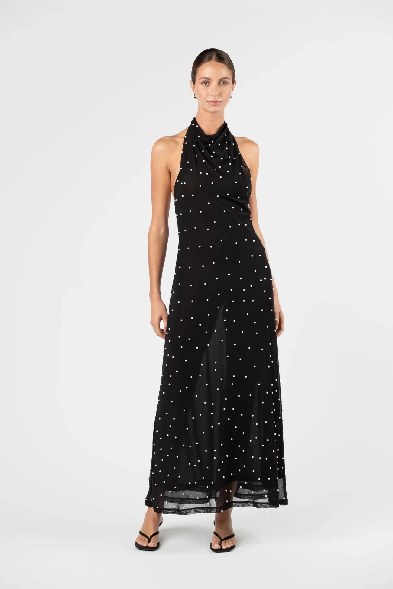 One Fell Swoop Kristina Contour Dress - Sable Pearl - Image 2