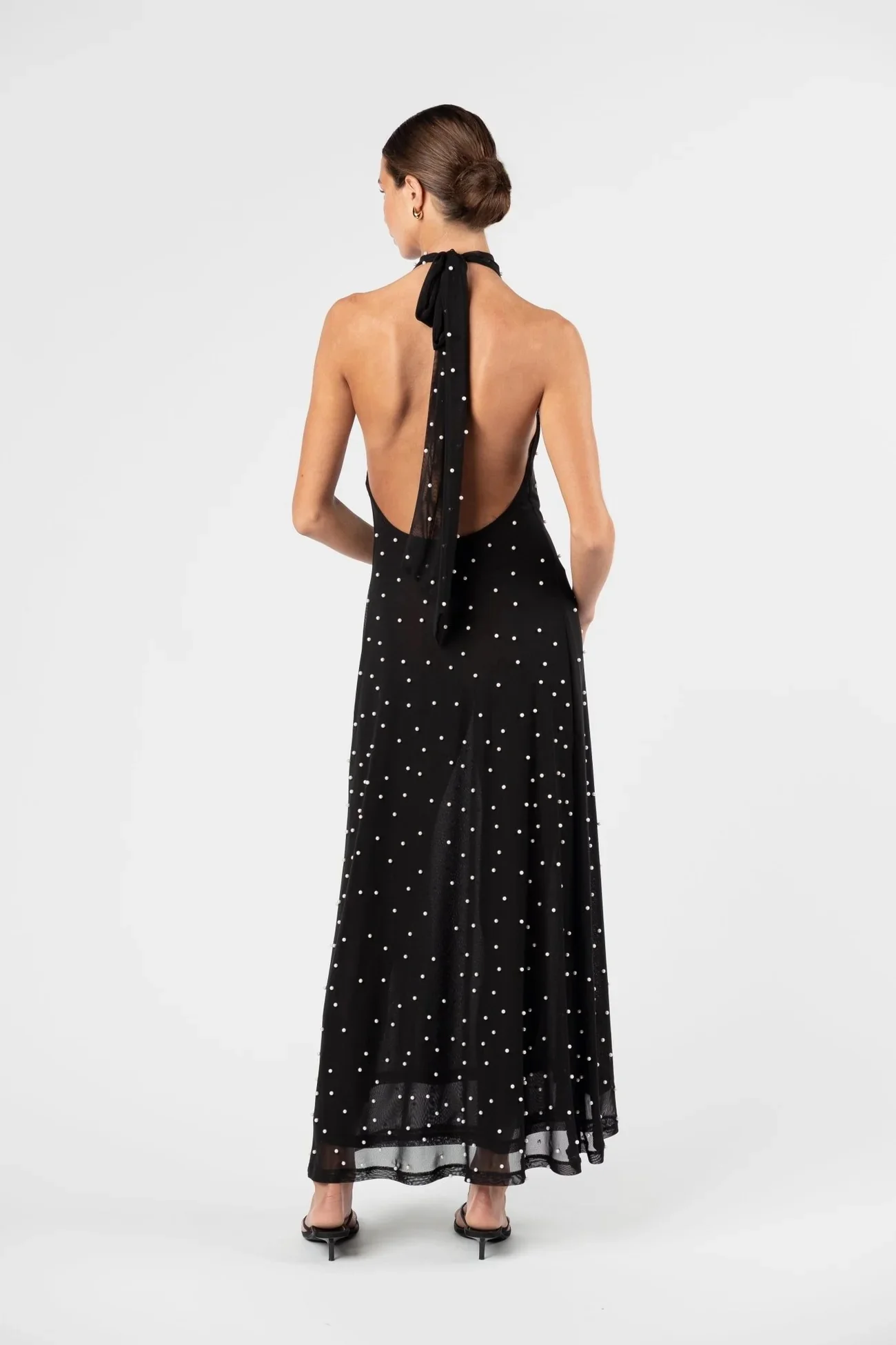One Fell Swoop Kristina Contour Dress - Sable Pearl - Image 9