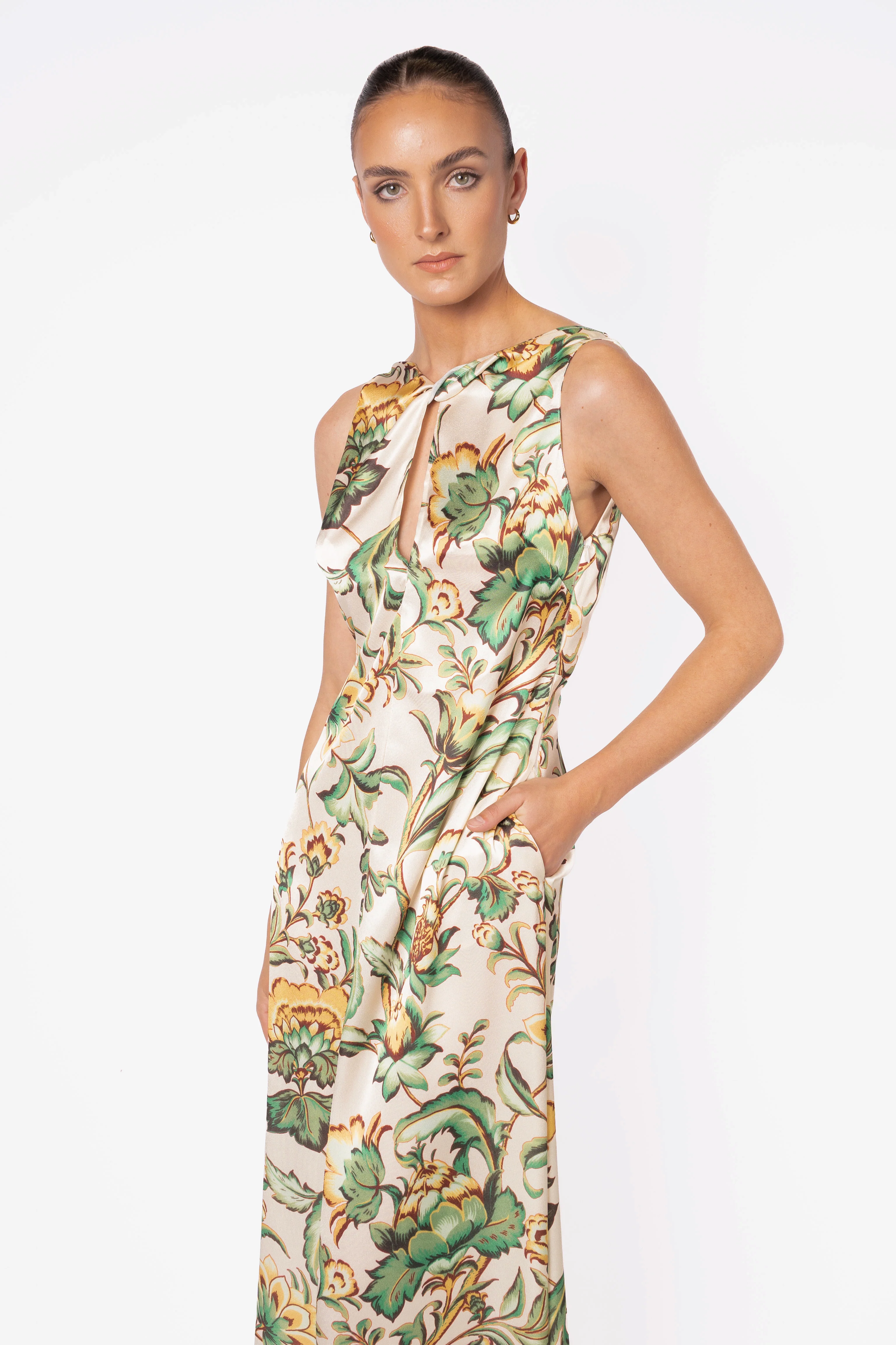 One Fell Swoop Lu Maxi Dress - Veranda - Image 8