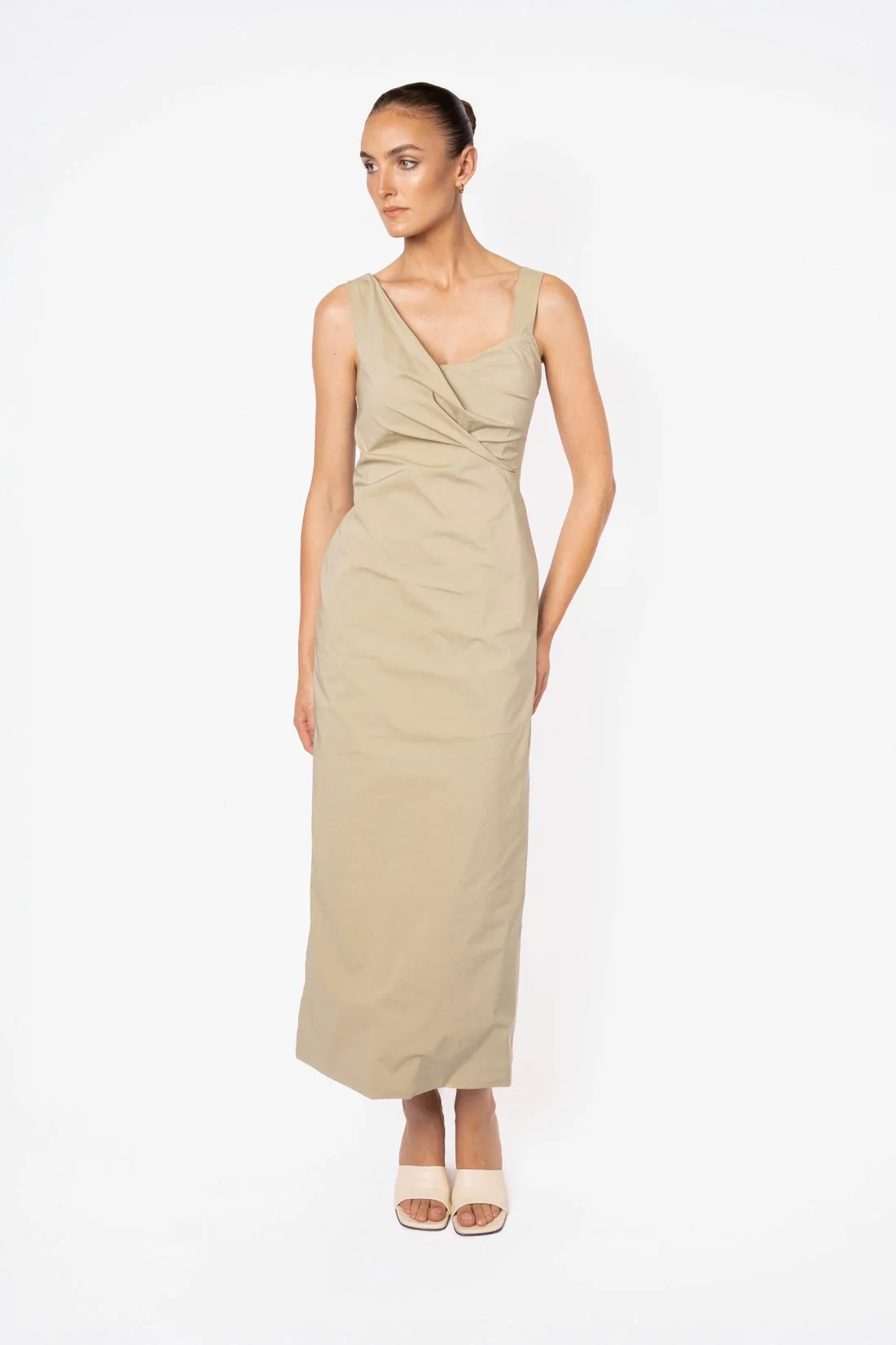 One Fell Swoop Lygia Dress - Tea - Image 4