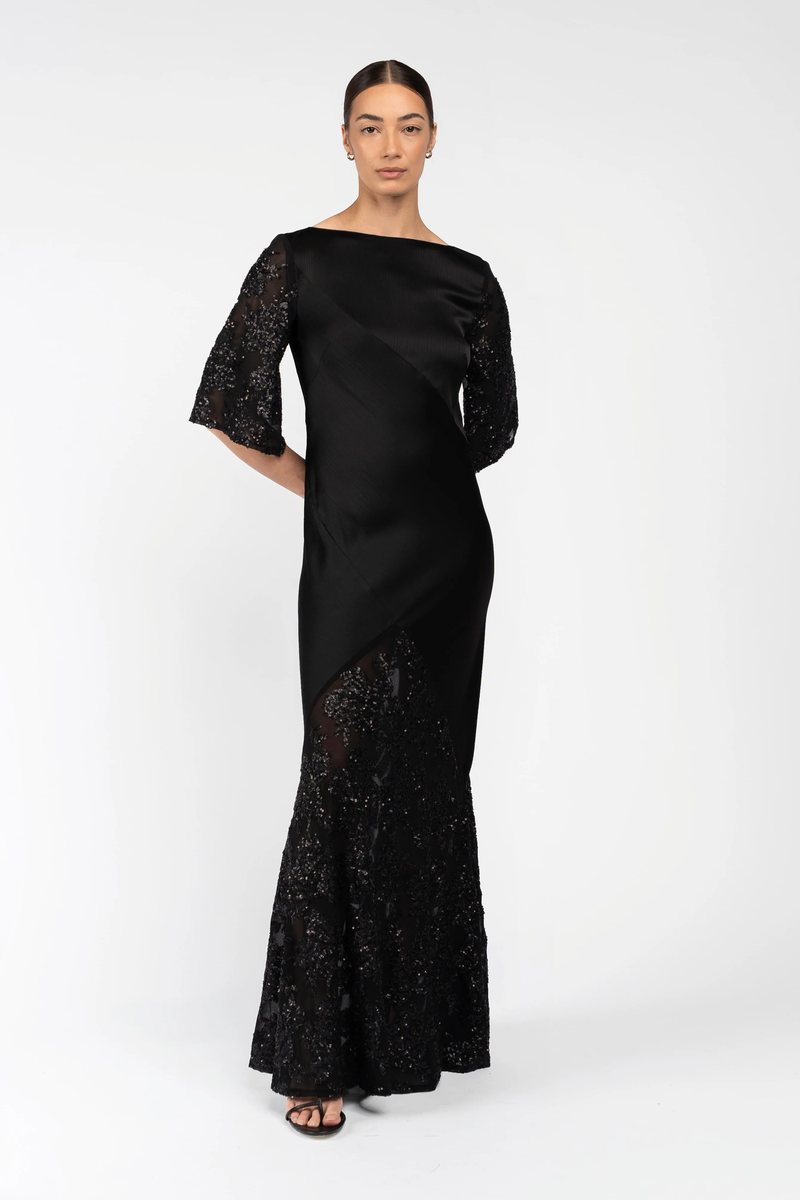 One Fell Swoop Moni Gown - Noir Éclat - Image 2