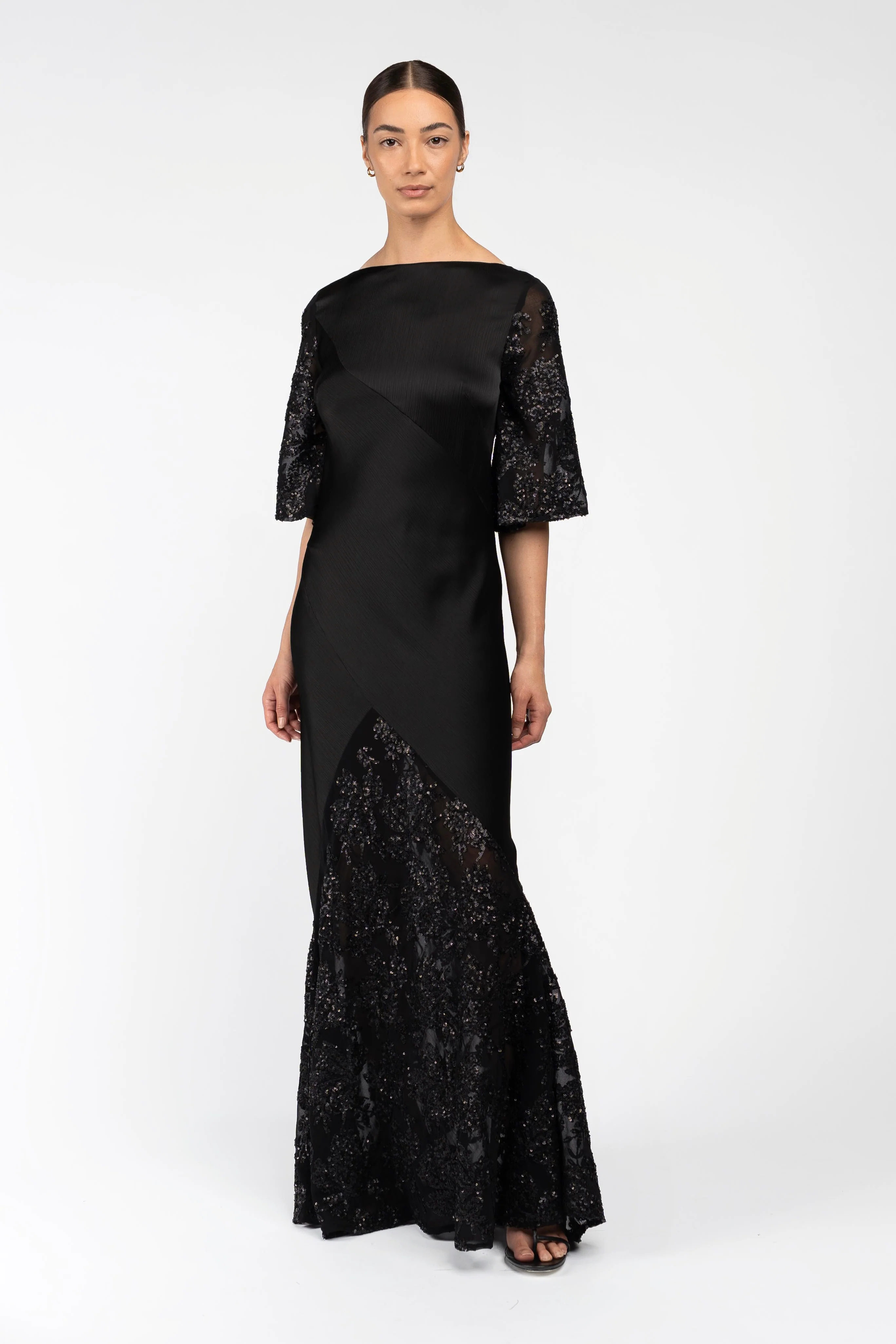 One Fell Swoop Moni Gown - Noir Éclat - Image 3