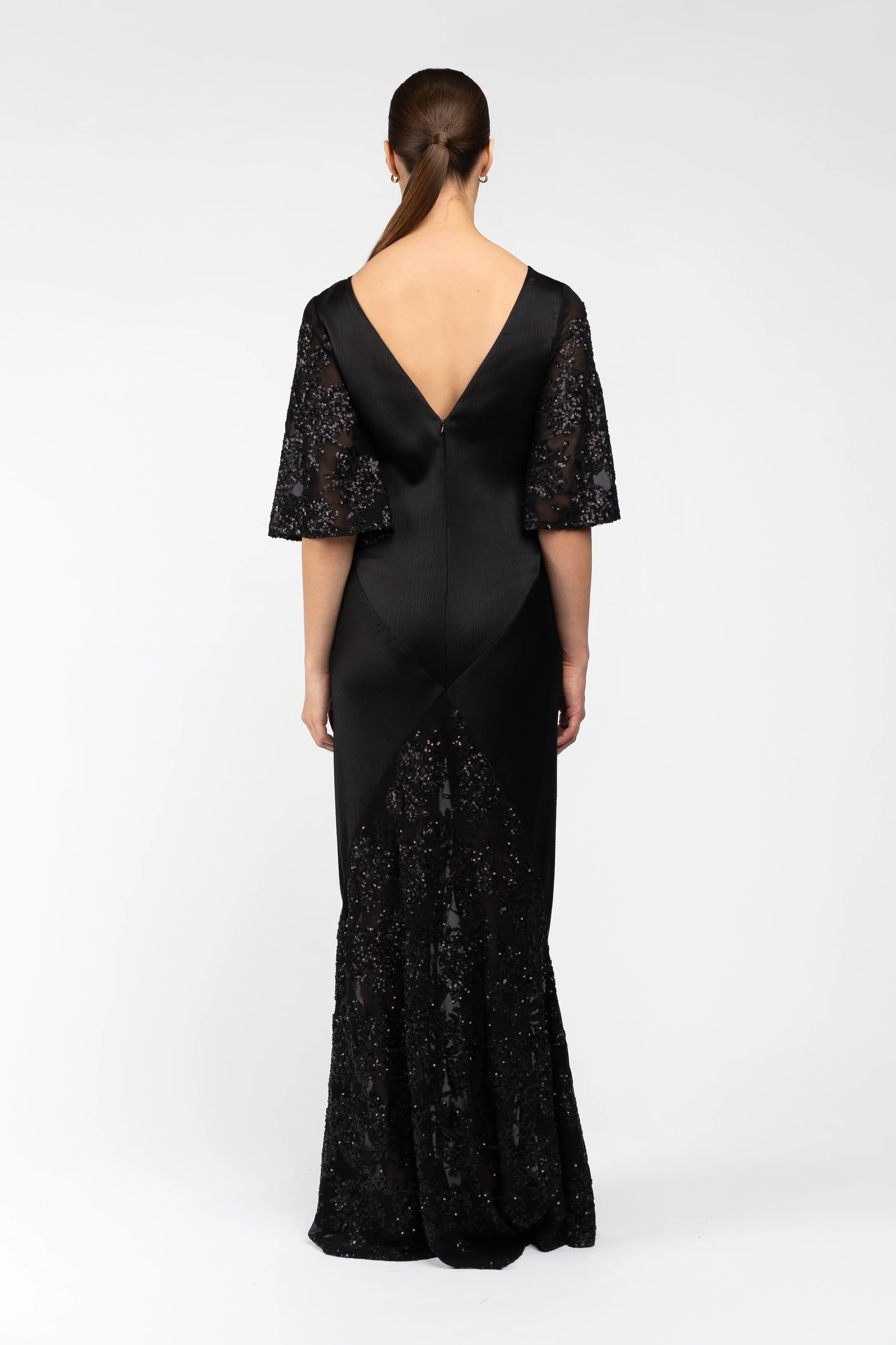 One Fell Swoop Moni Gown - Noir Éclat - Image 4