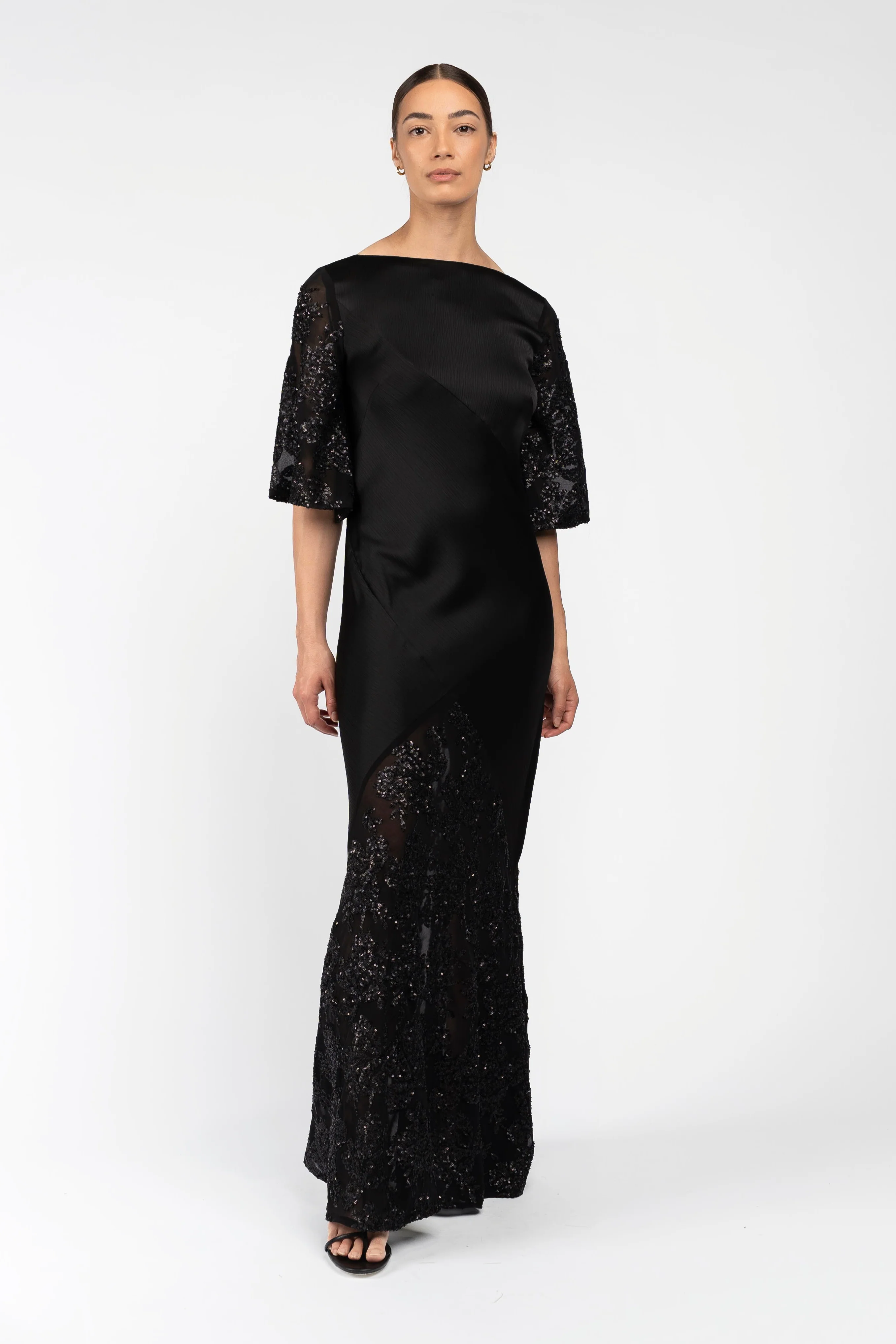 One Fell Swoop Moni Gown - Noir Éclat - Image 7