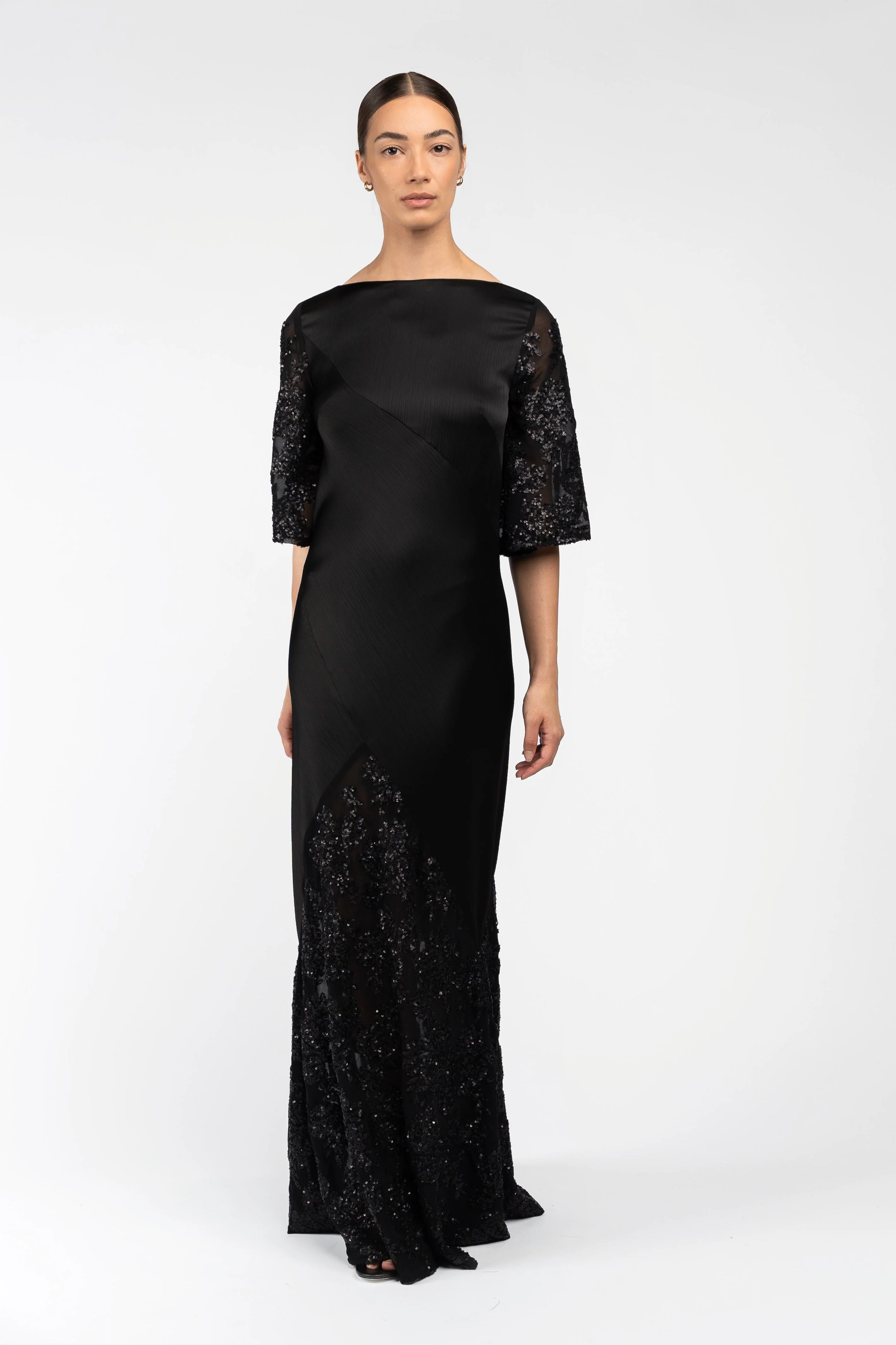 One Fell Swoop Moni Gown - Noir Éclat - Image 8
