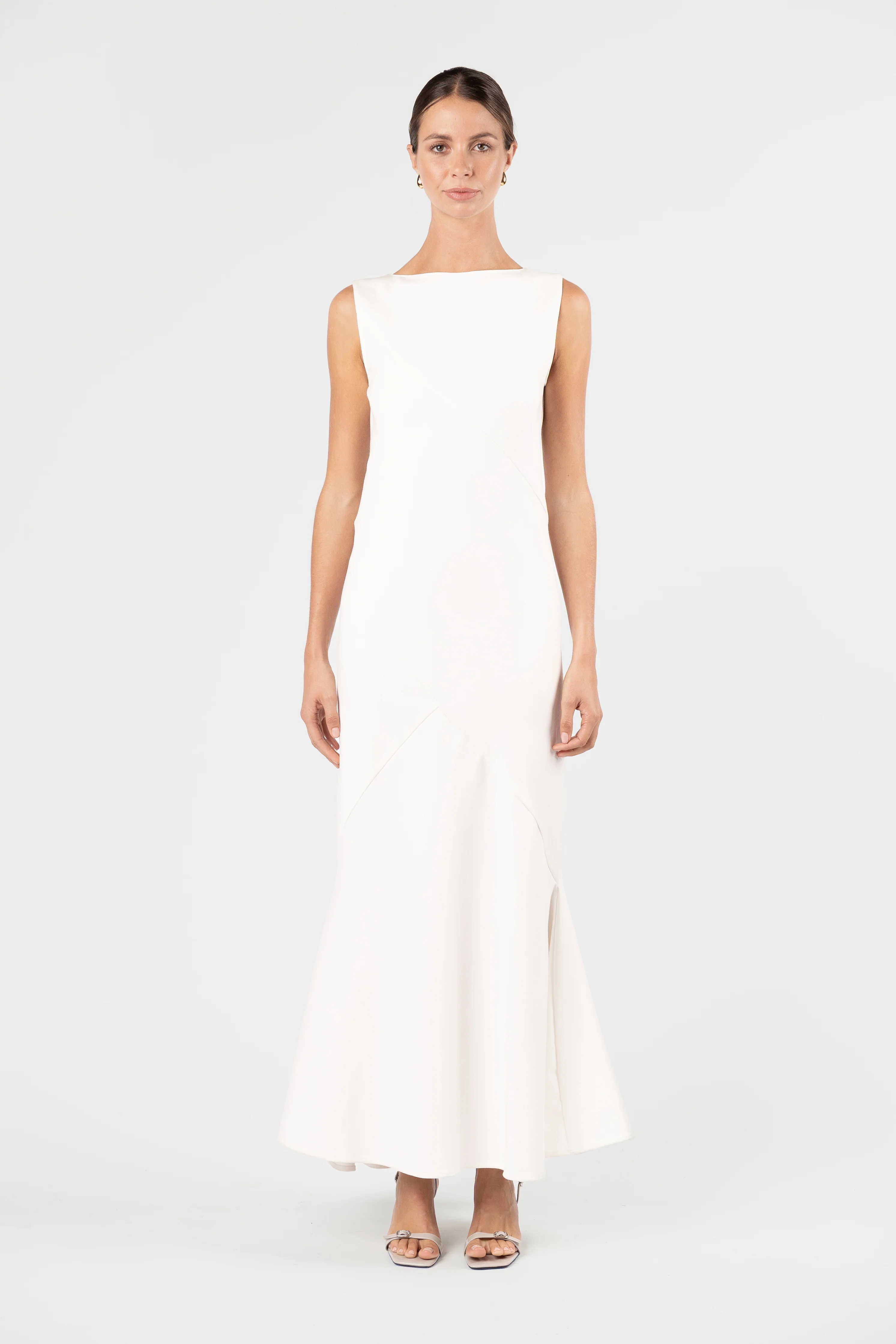 One Fell Swoop Monica Gown - Sicilian White