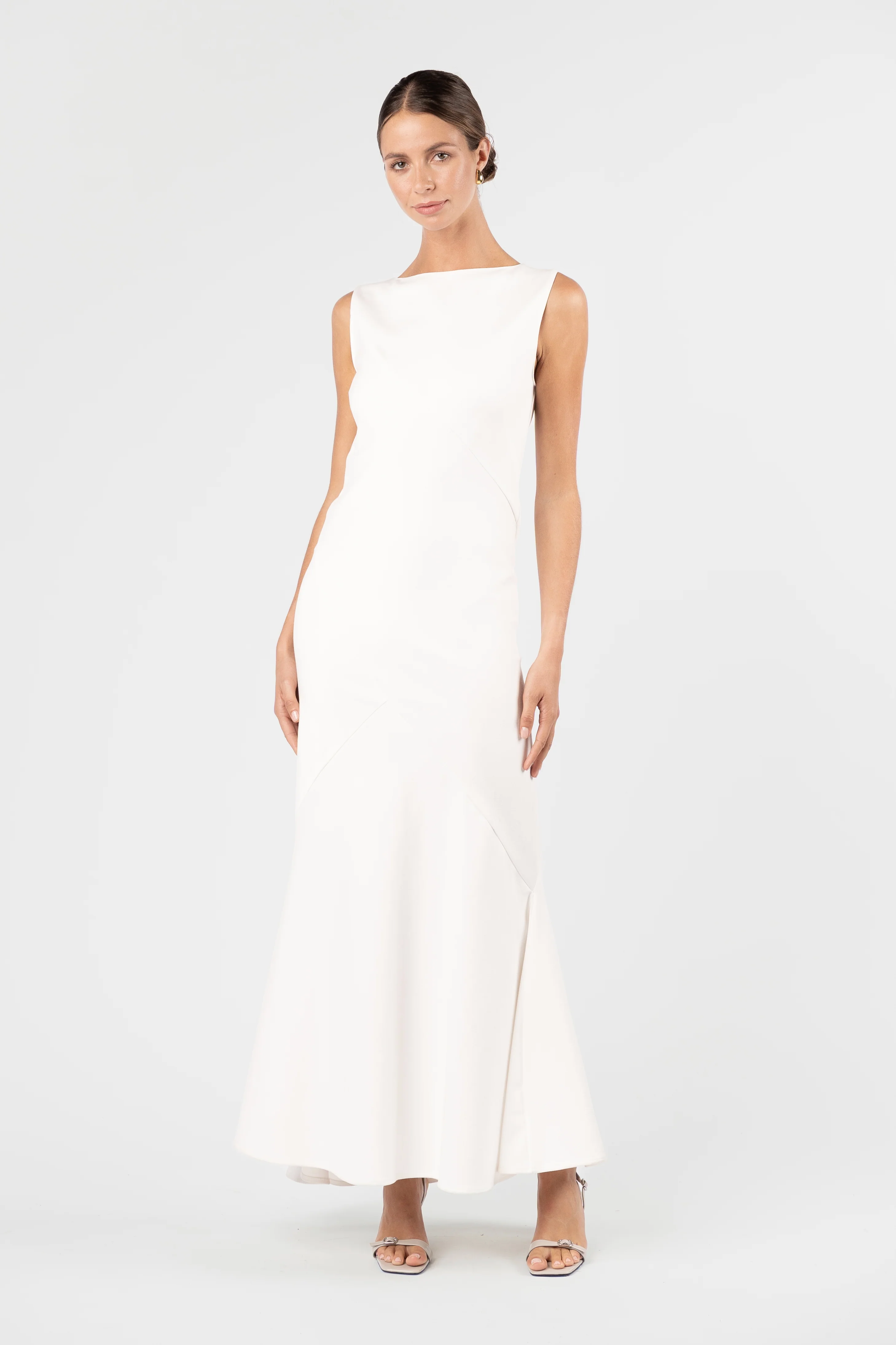One Fell Swoop Monica Gown - Sicilian White - Image 2