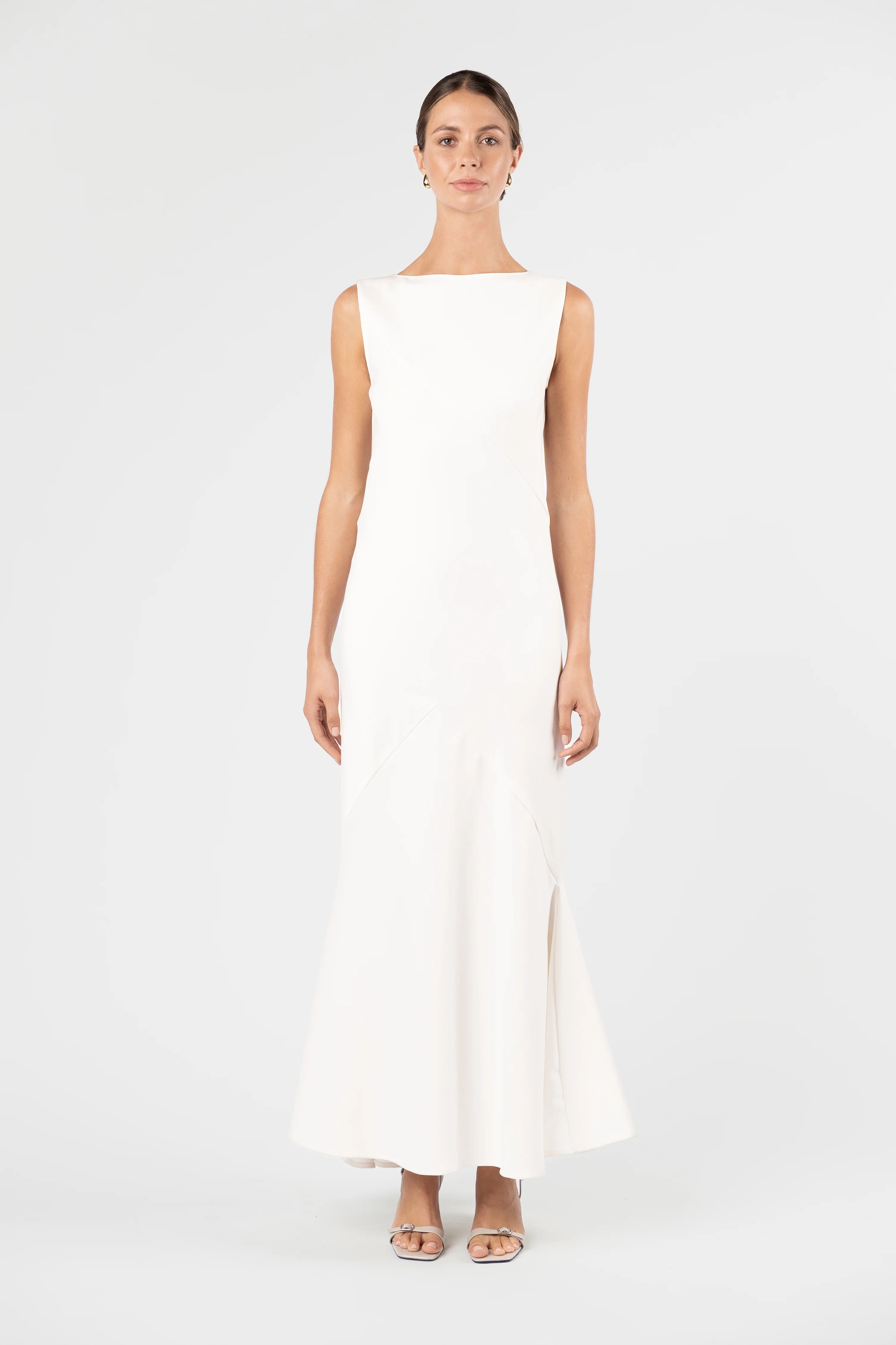One Fell Swoop Monica Gown - Sicilian White - Image 3