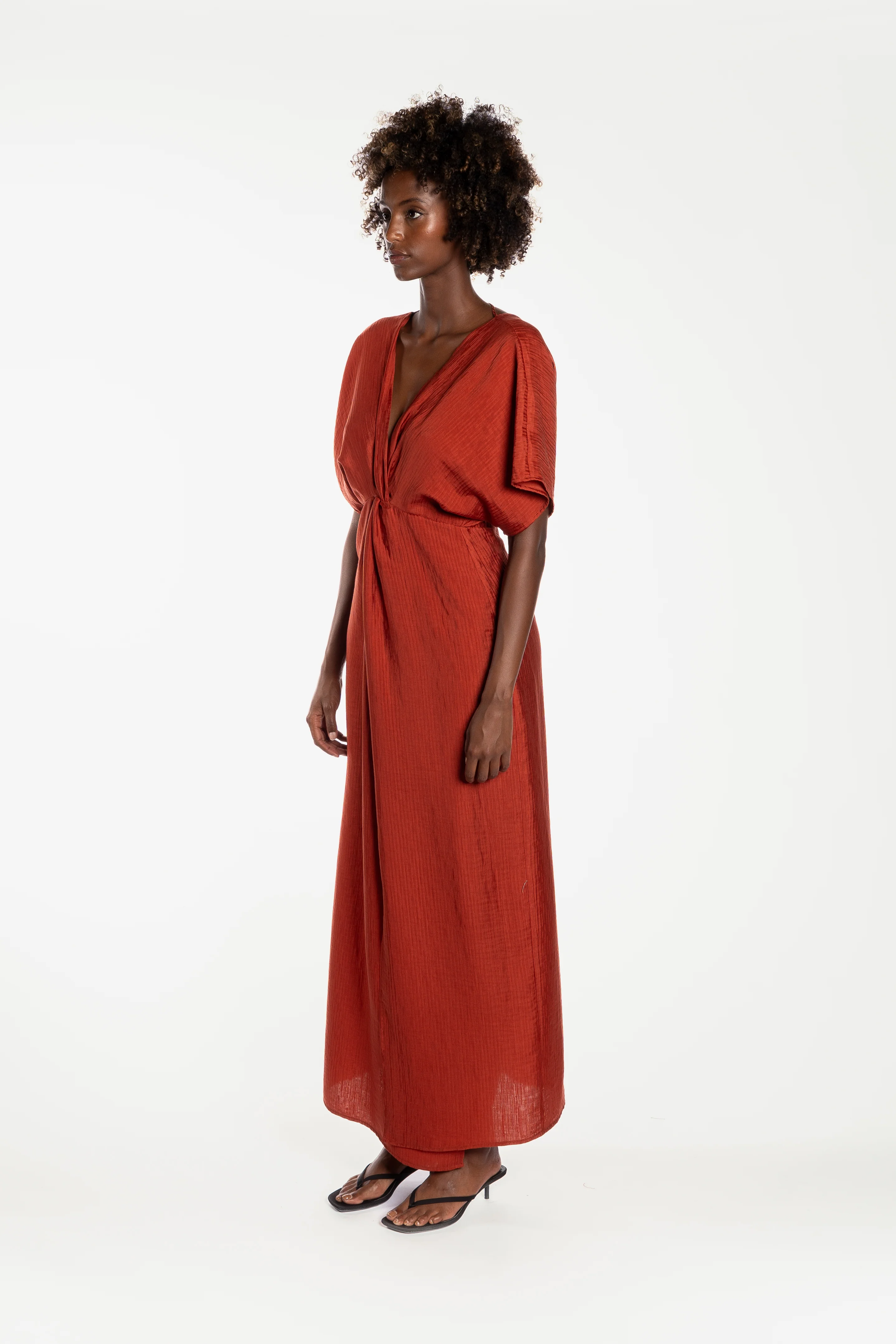 One Fell Swoop Provence Maxi Dress - Amber - Image 4