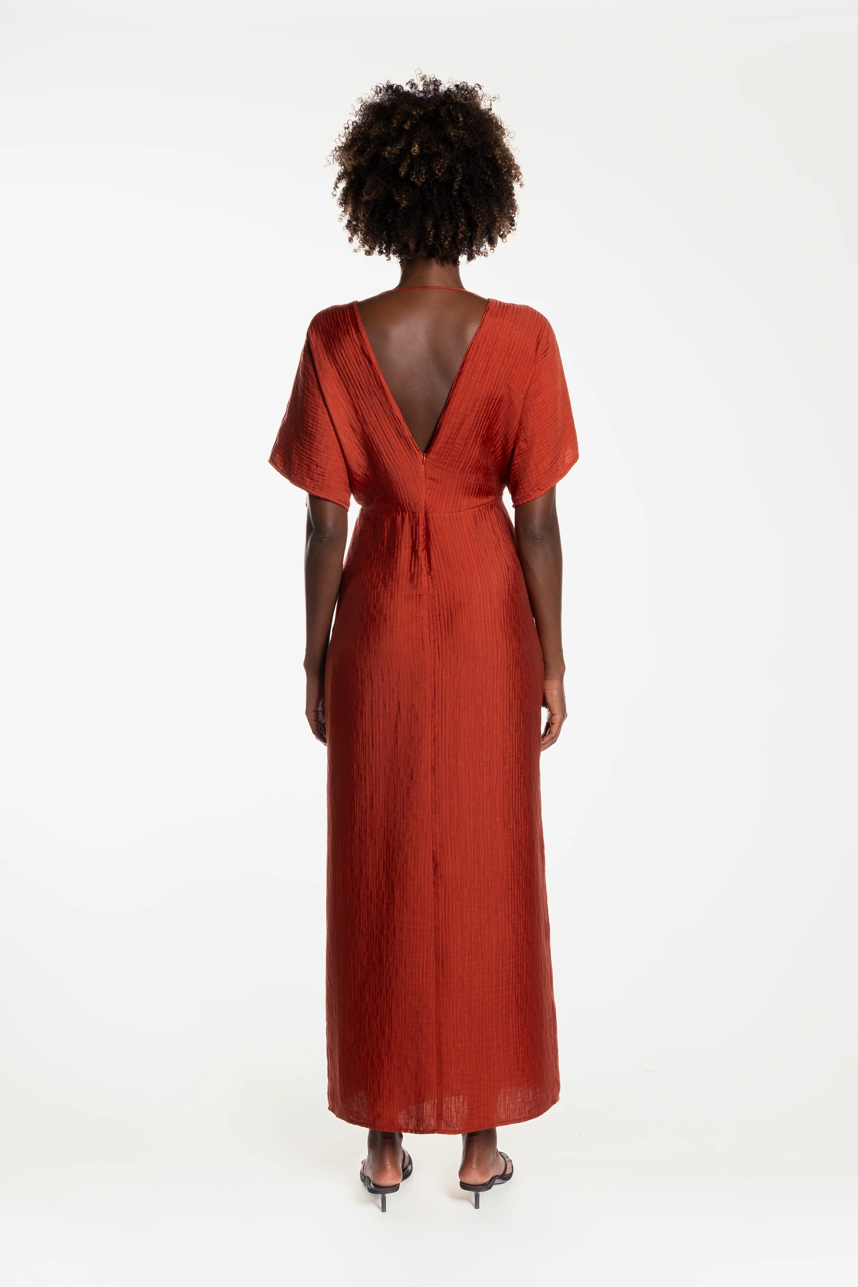 One Fell Swoop Provence Maxi Dress - Amber - Image 8