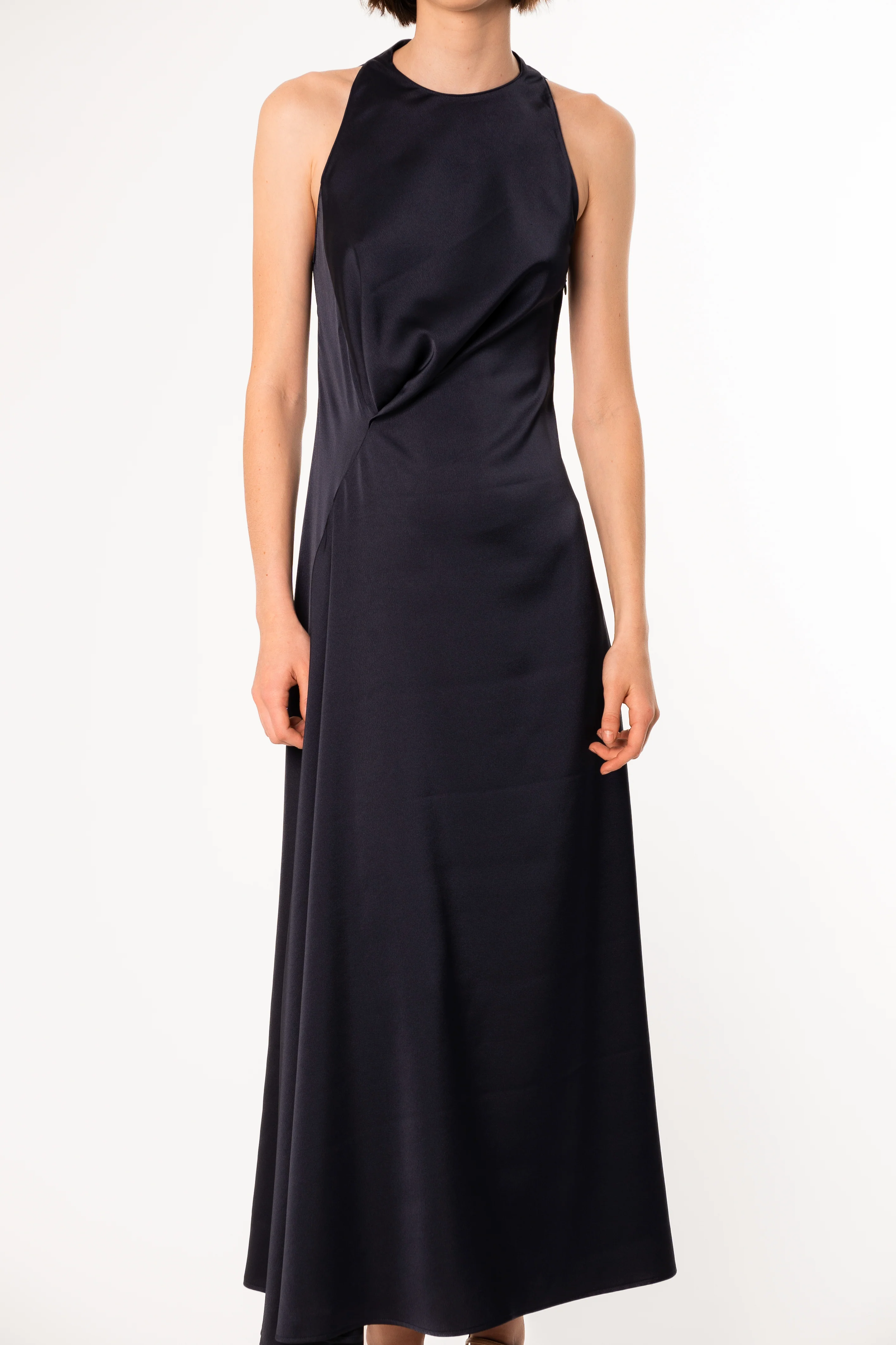 One Fell Swoop Sloane Dress - Navy - Image 6